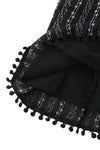 Black Cotton Skirt