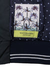 Blue Polyester Jacket