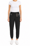 Black Polyester Trousers