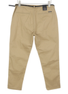 MAISON SCOTCH Women Trousers W30/L32 Beige Belted Slim Fit Cropped Chino