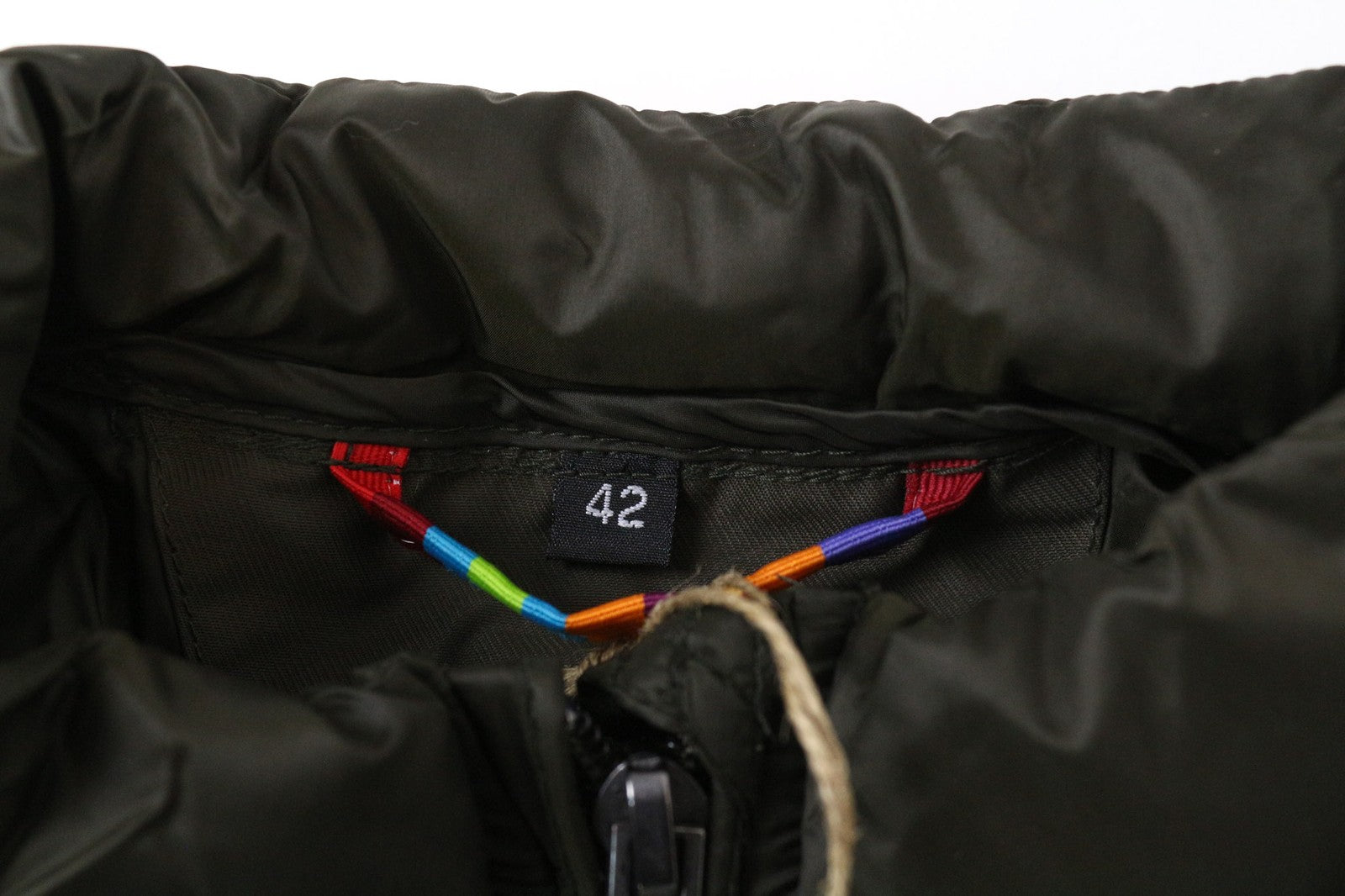 TUCANO URBANO Low Dan Women's Jacket IT42 Dark Green Moto Thermal Zip Quilted