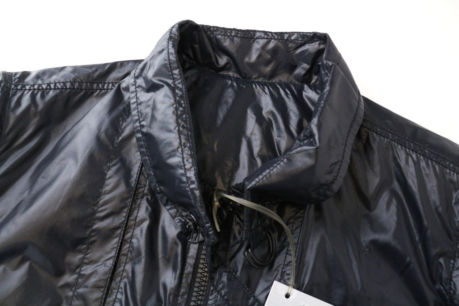 RICHMOND vyriška striukė 48 juoda 2in1 liemenė ilgomis rankovėmis užtrauktuku lengvas paltas 