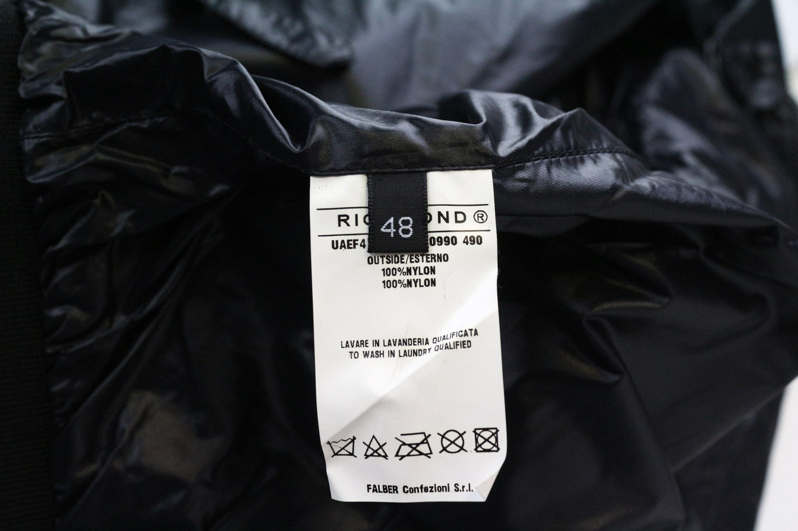 RICHMOND vyriška striukė 48 juoda 2in1 liemenė ilgomis rankovėmis užtrauktuku lengvas paltas 