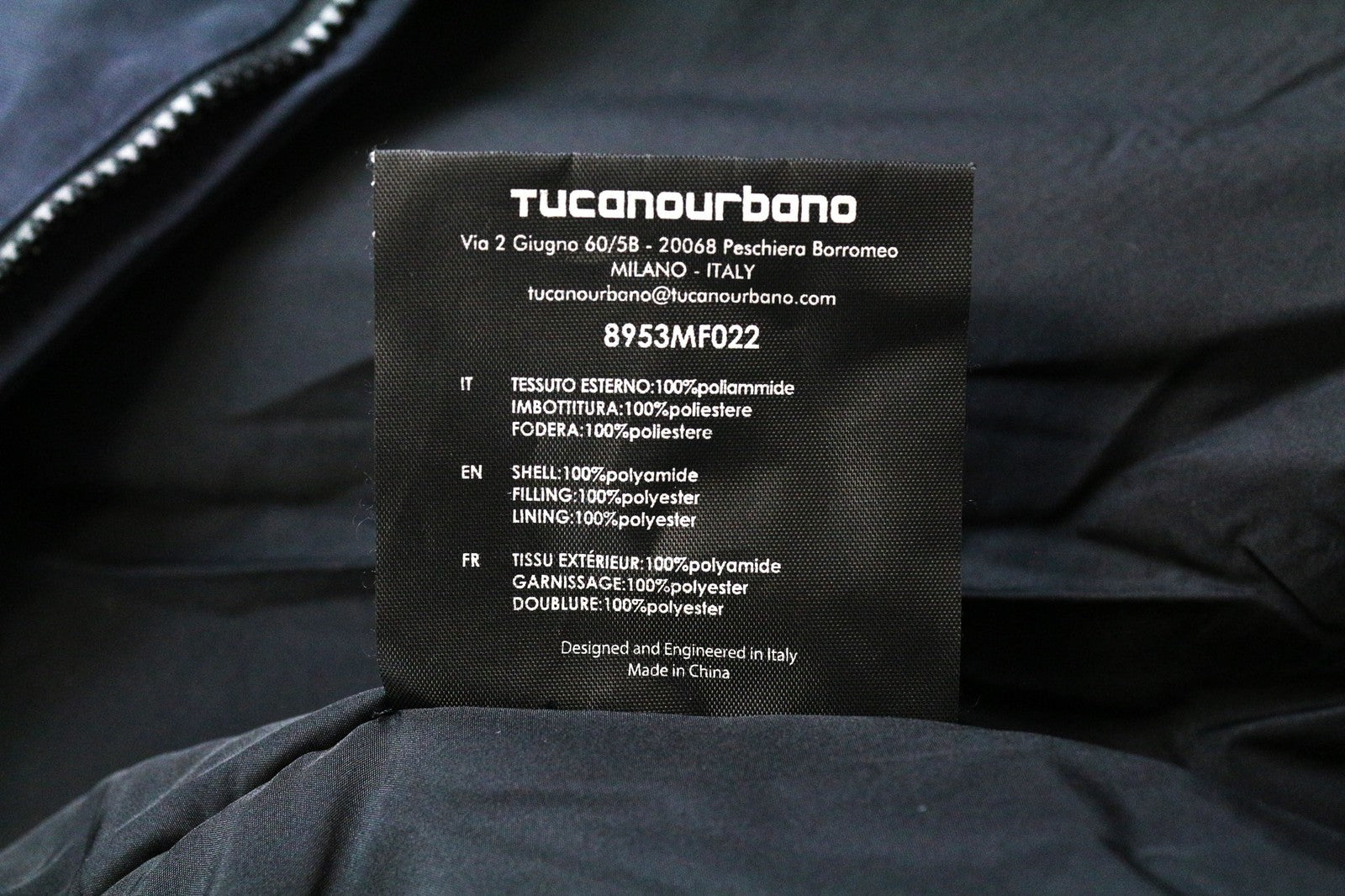 TUCANO URBANO Holmes vyriška striukė L tamsiai mėlyna, termo, vandeniui atspari 2in1 motociklui 