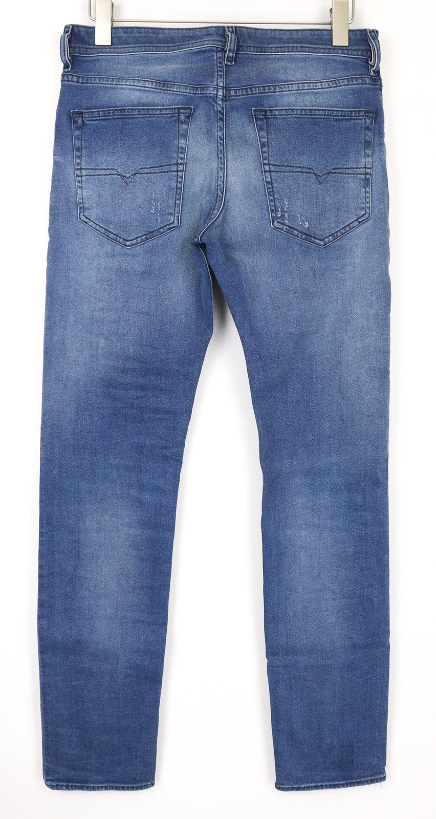 DIESEL Buster 084NV Men's Jeans W30/L32 Slim Blue Cotton Stretch Washed Fit