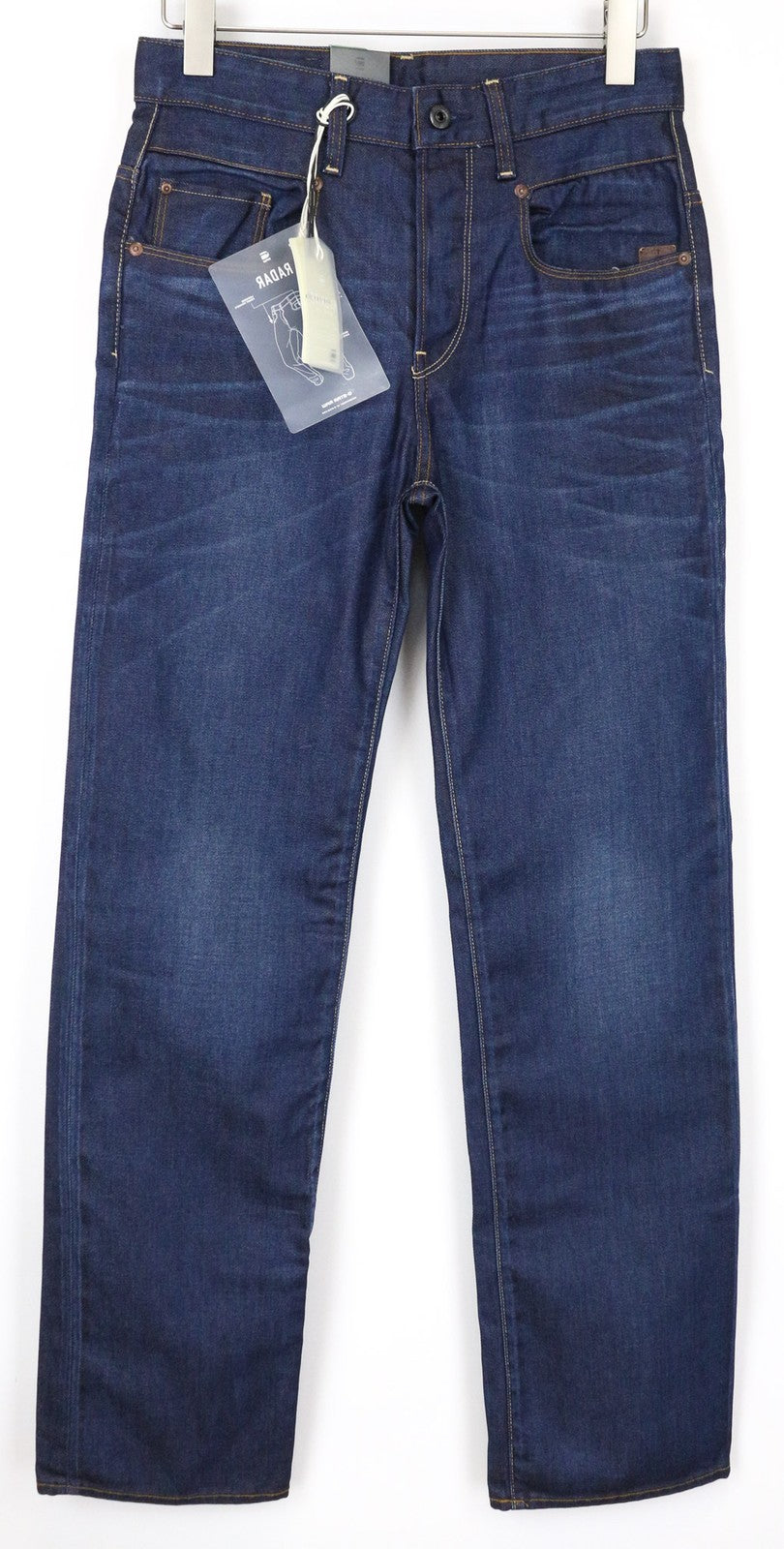 G-STAR RAW Radar Men's Jeans W28/L34 Loose Fit Blue Washed Cotton 5-Pocket