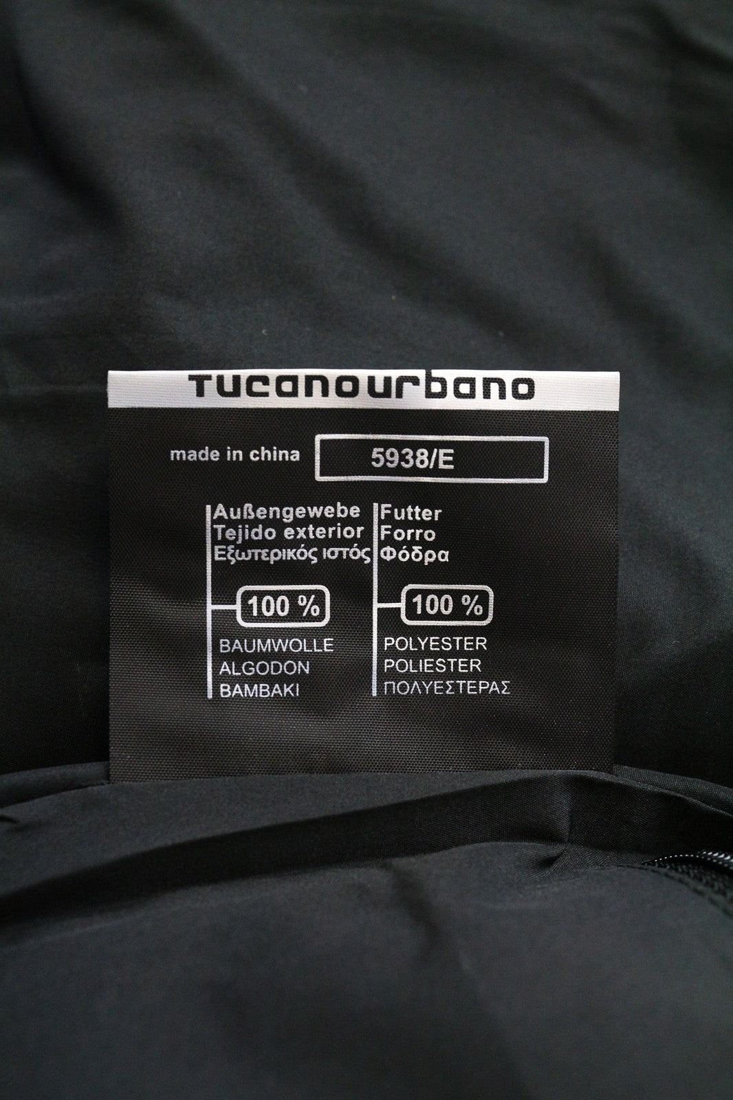 TUCANO URBANO Queen Women Jacket IT42 Black Waxed Cotton Motorbike Windproof