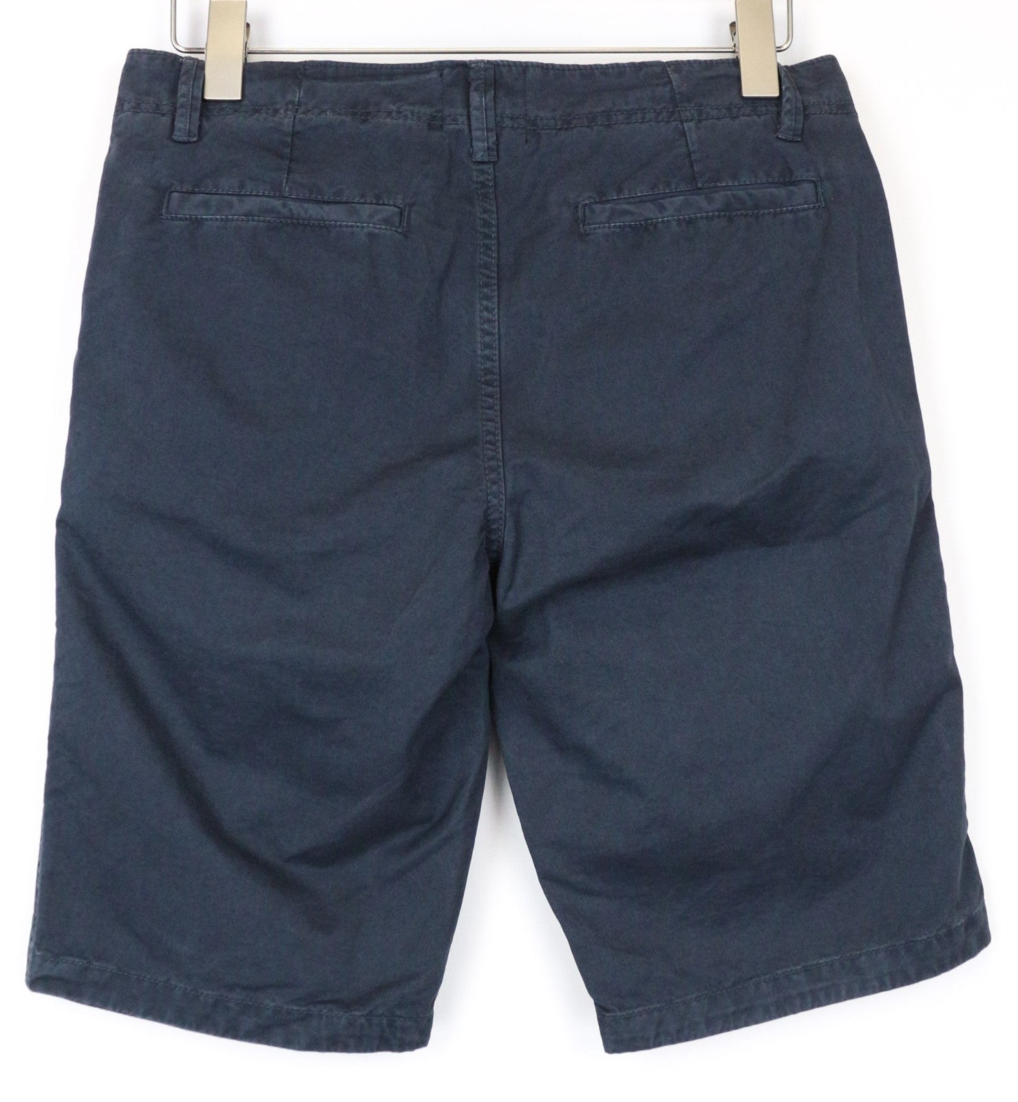 GAUDI Men's Shorts 44 Washed Blue 4-Pocket Pure Cotton Summer Casual Wear