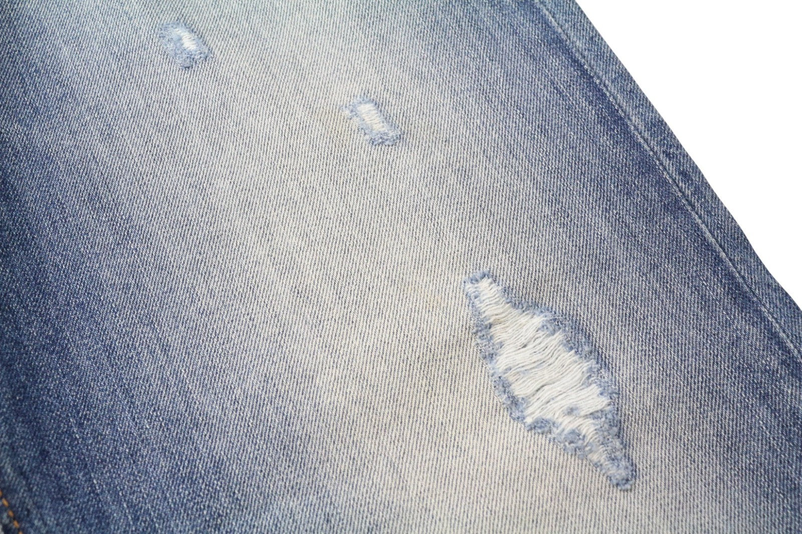 DIESEL Buster R95T8 Men's Jeans W34/L34 Blue Taper Slim Non-Stretch Distressed