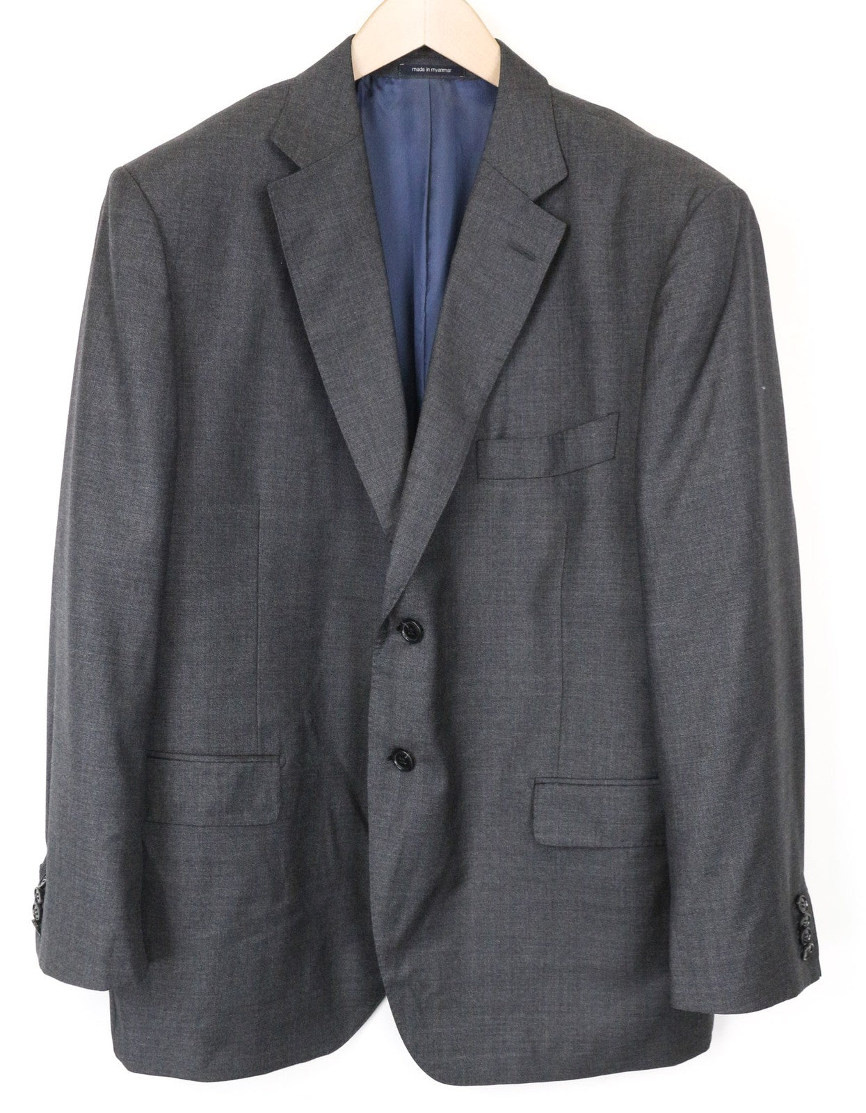 SUITSUPPLY Napoli Men's Blazer UK50S Grey Wool Super 110s Formal Slim Fit