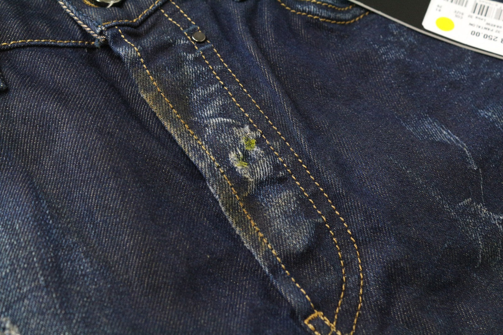 DIESEL Jifer 084SW vyriški džinsai W29/L32 mėlyni, ploni, siaurėjantys, tamprūs. 