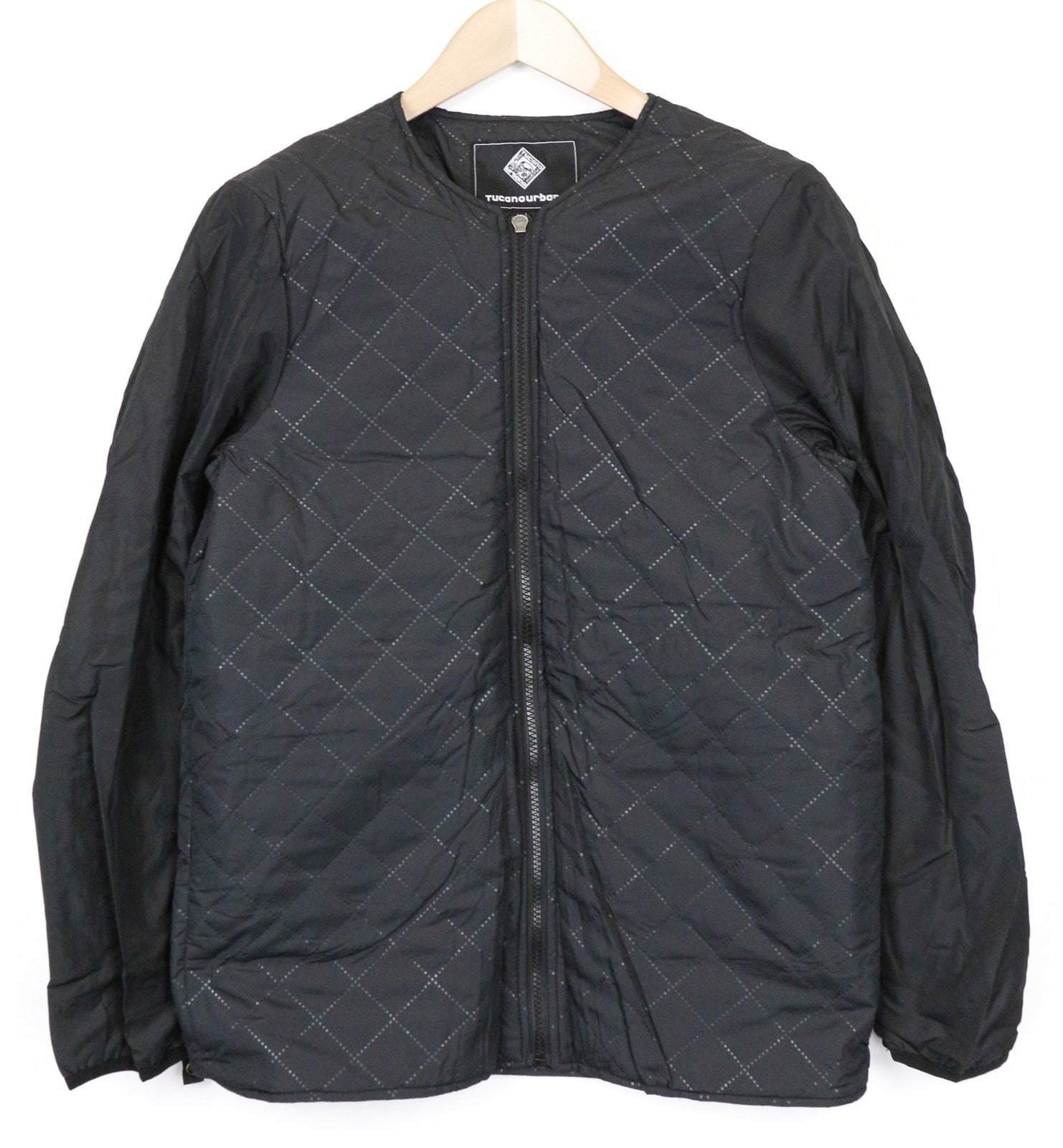 TUCANO URBANO Iris moteriška paspirtuko striukė IT38 juoda su paspirtuku ir vėjui atspariu paminkštinimu 