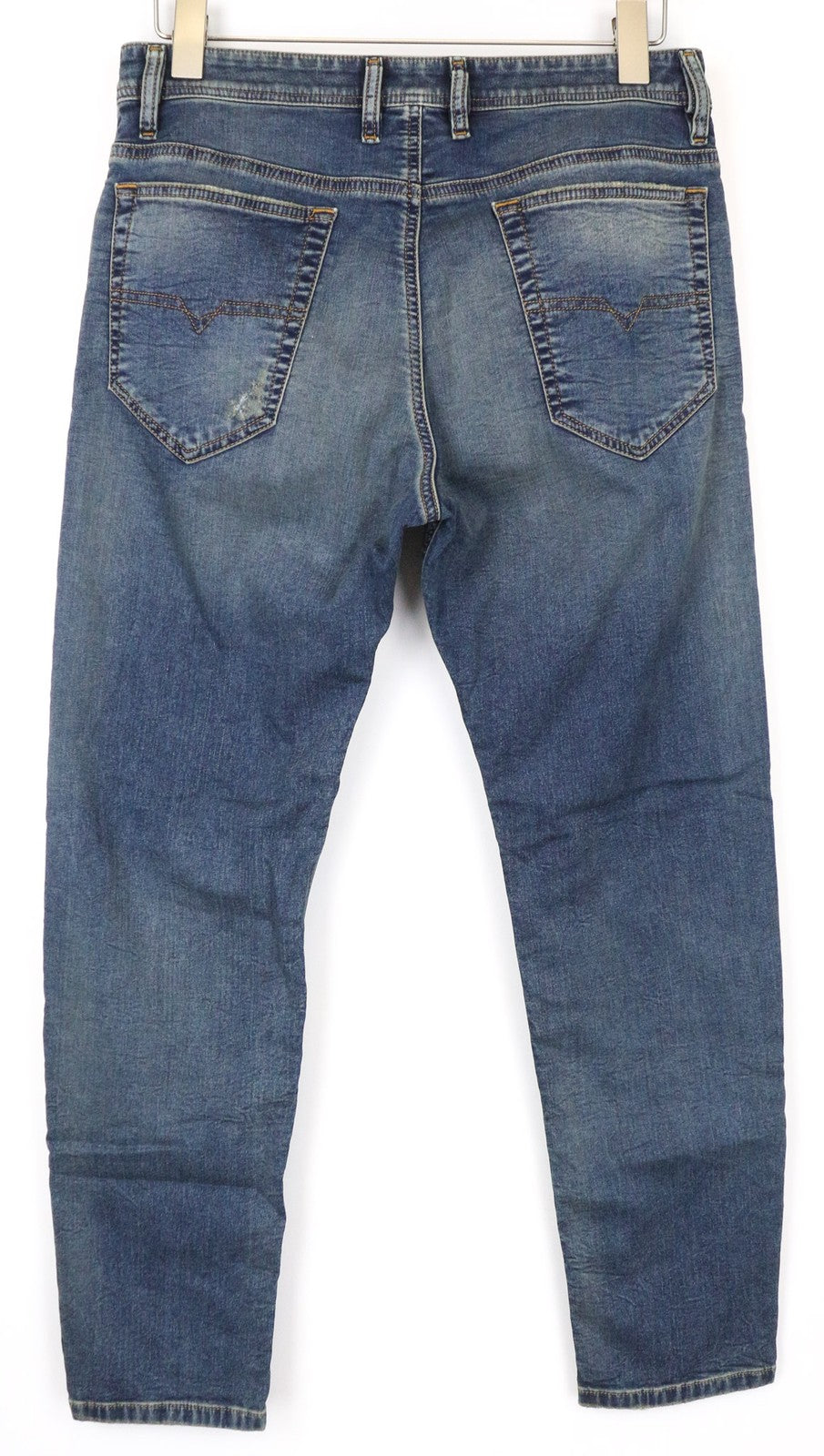 DIESEL Narrot CB-NE 0699V Men's W28 Slim Blue Stretch Sweat Jogg Carrot Jeans