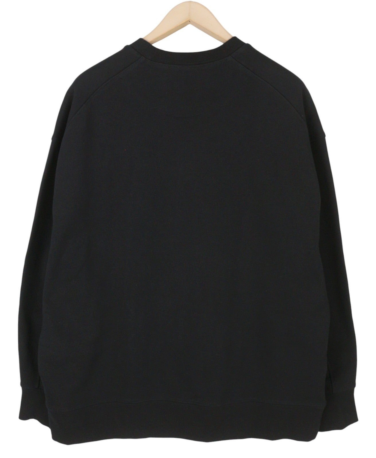 Y-3 YOHJI YAMAMOTO x Adidas vyriškas džemperis L, juodas, apvalios kaklo iškirptės, RRP239 