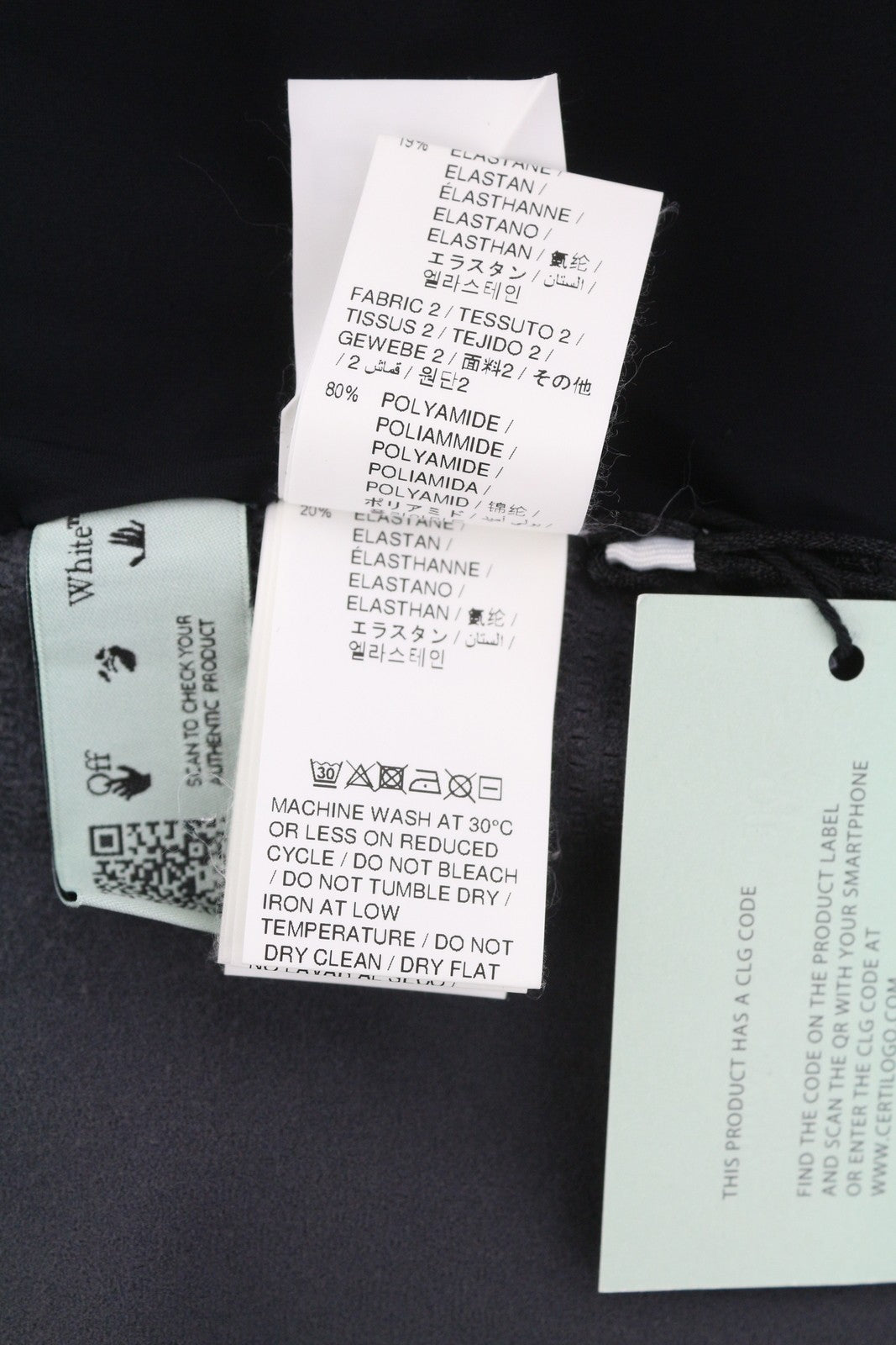 OFF-WHITE c/o VIRGIL ABLOH Active Windblock besiūlė vyriška striukė S, pilka RRP1250