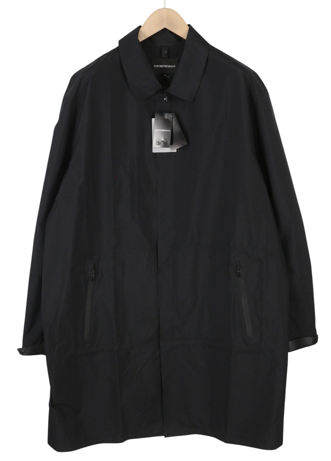 EMPORIO ARMANI vyriška striukė ~3XL juoda, trečinė, vandeniui atspari, plona RRP609 