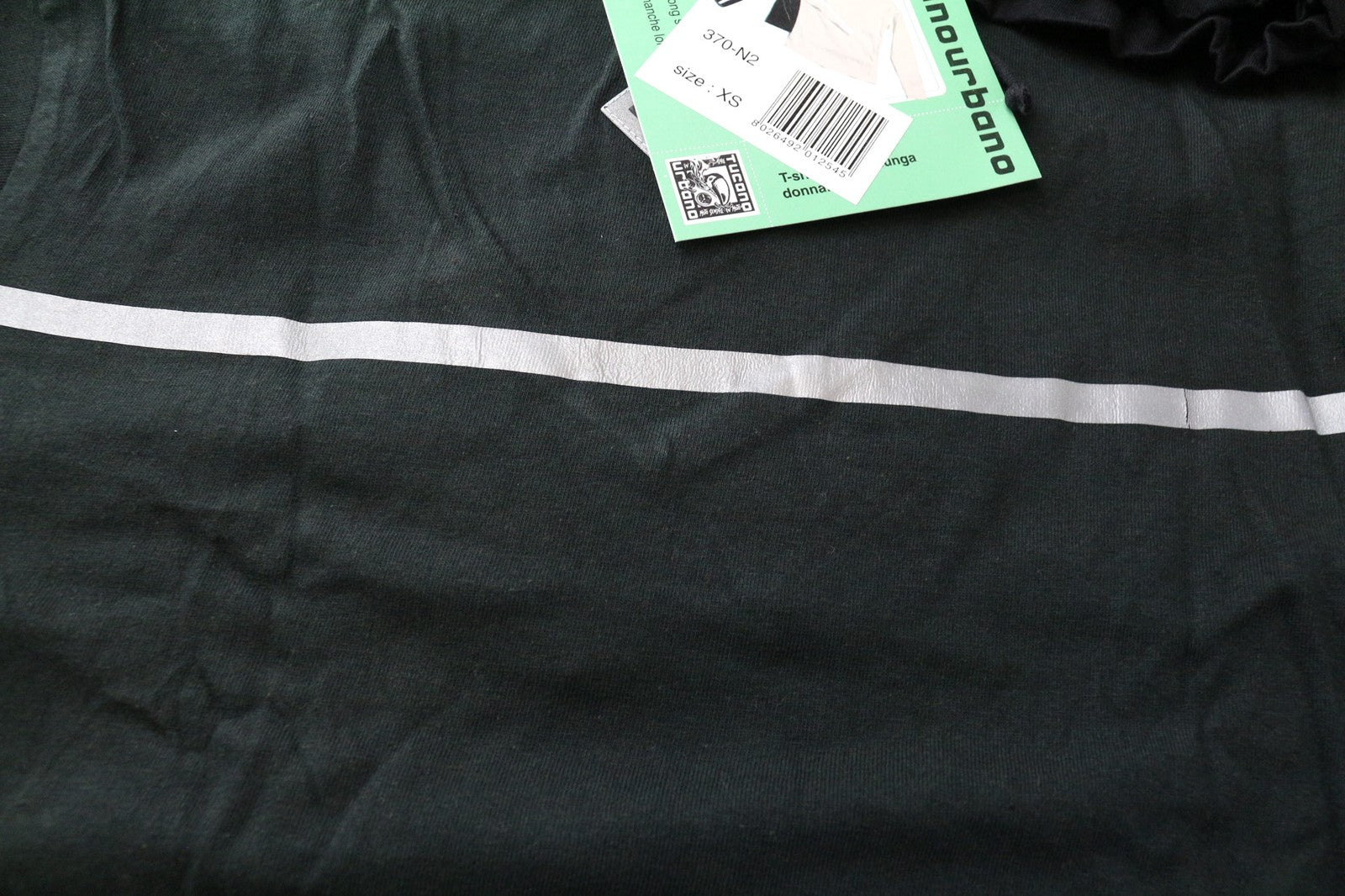 TUCANO URBANO T-TU moteriškas XS dydžio juodas medvilninis megztinis ilgomis rankovėmis 