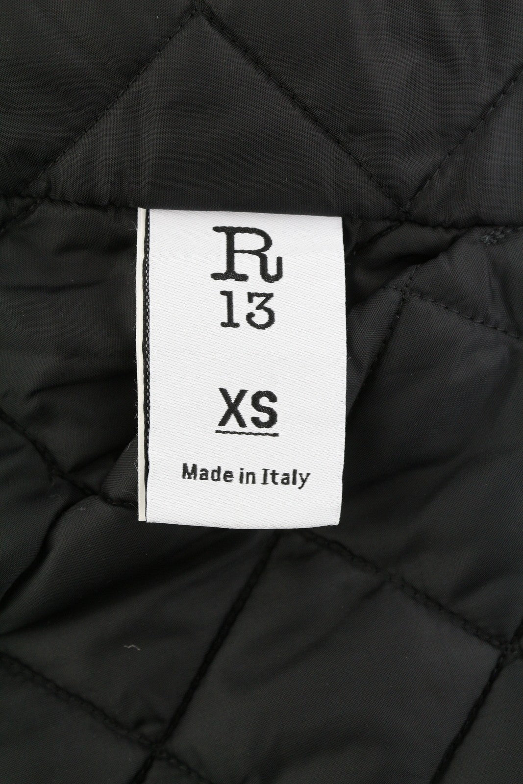 R13 virvelėmis apipjaustyta moteriška striukė su XS dydžio tamsiai ruda drobė, didelė FW25 RRP1699 