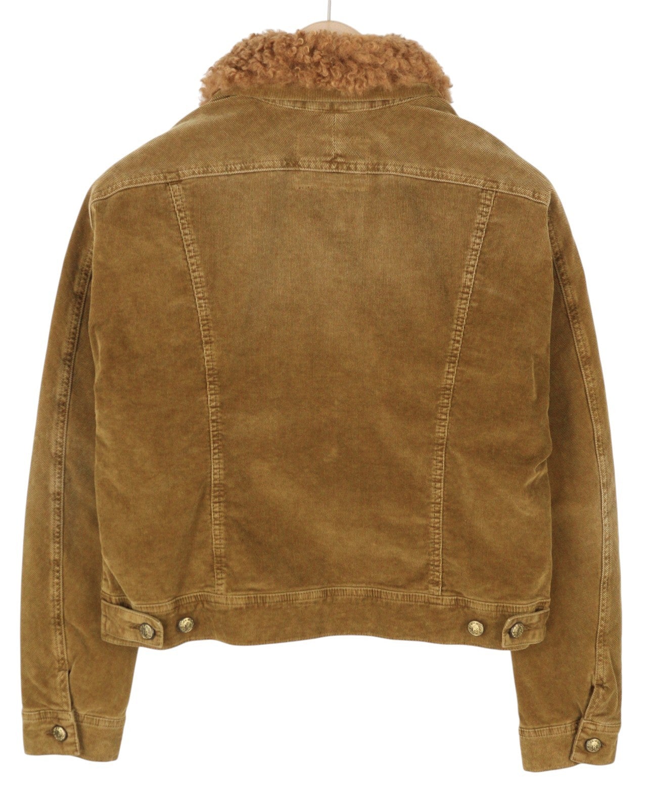 R13 Aptempta moteriška sunkvežimio striukė M su aukso rudos spalvos tampria virvele su sagomis FW25 RRP1199