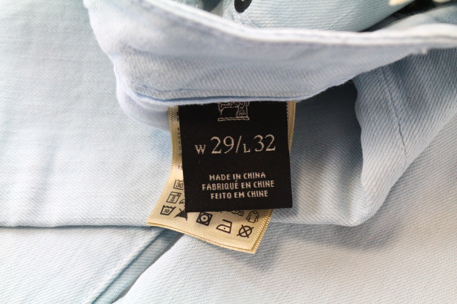 SCOTCH &amp; SODA Steele vyriškos mėlynos tamprios medvilninės plonos kelnės W29/L32 laisvalaikiui 