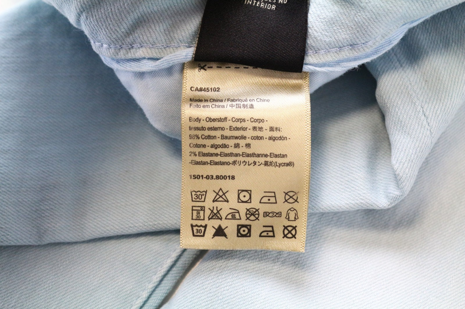 SCOTCH &amp; SODA Steele vyriškos mėlynos tamprios medvilninės plonos kelnės W29/L32 laisvalaikiui 