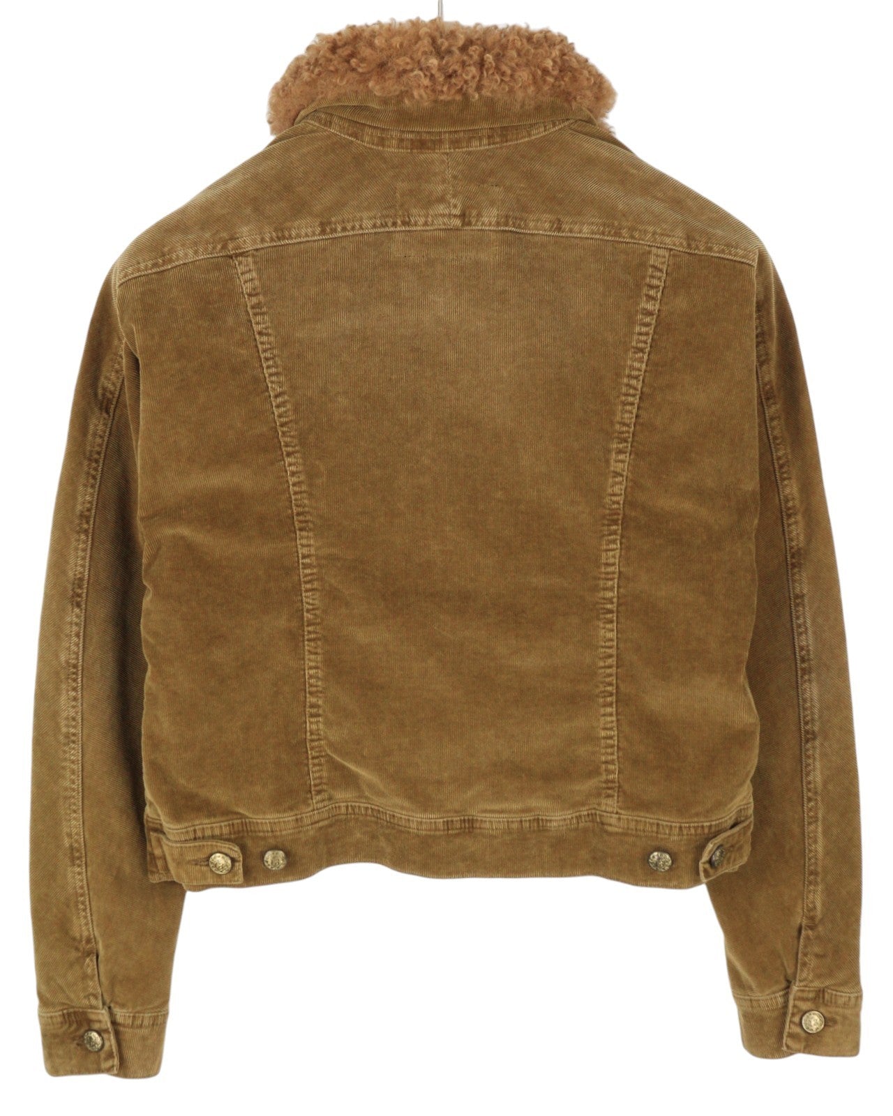 R13 Aptempta moteriška sunkvežimio striukė S su aukso rudos spalvos tampria virvele su sagomis FW25 RRP1199