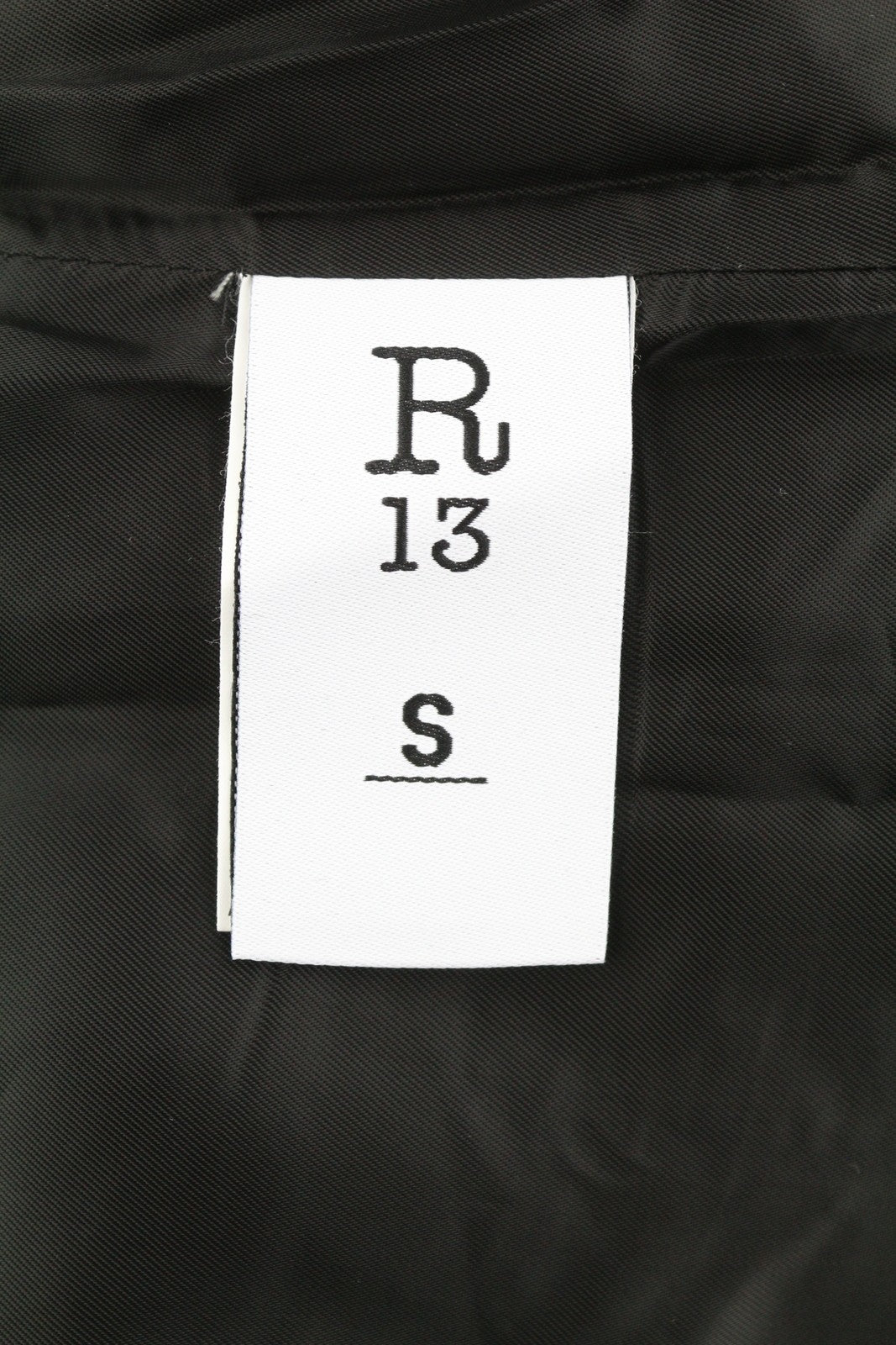 R13 moteriškas romperis su nėriniais ir rankovėmis S dydžio, tamsiai pilkas, languotas, vilnonis PF25, RRP1075 