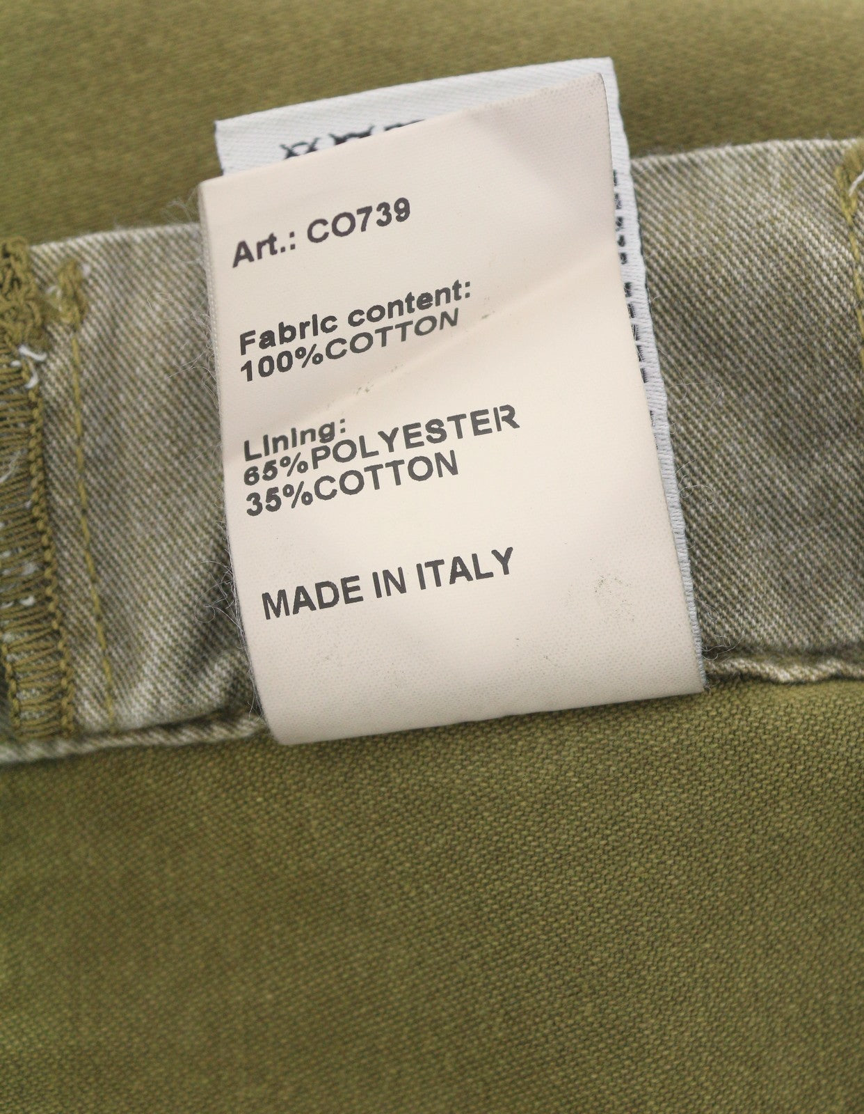 R13 kulkšnies karinės moteriškos kelnės, 30 alyvuogių spalvos, dažytos drabužių spalva, krovininės, su užtrauktuku, FW25, RRP1199 