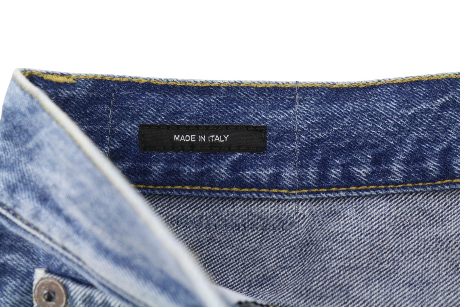 R13 Cuffed X-BF Women Jeans 29 Jasper Straight Whiskers Faded Blue Zip PF25