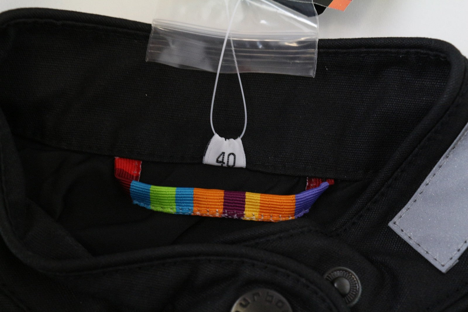 TUCANO URBANO Queen moteriška IT40 juoda vaškuota medvilninė motociklininko striukė, kvėpuojanti 