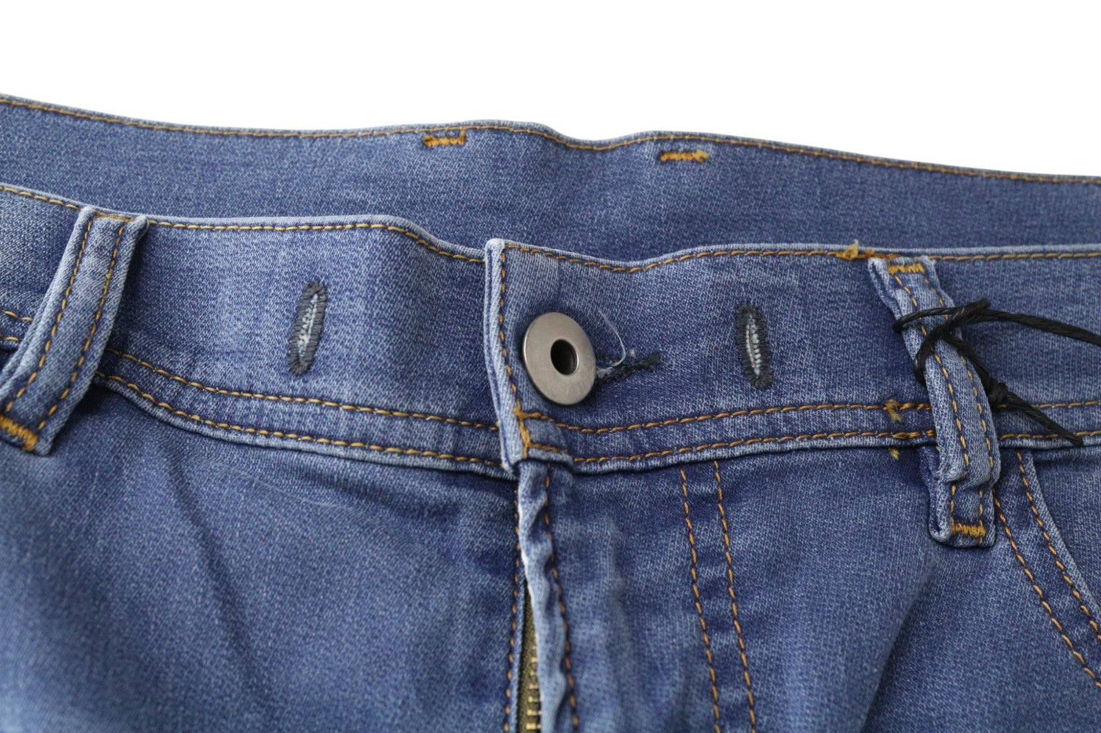 DIESEL Kly-NE 069BD Men's W32 Blue Tapered Distressed Sweat Jogg Fit Jeans