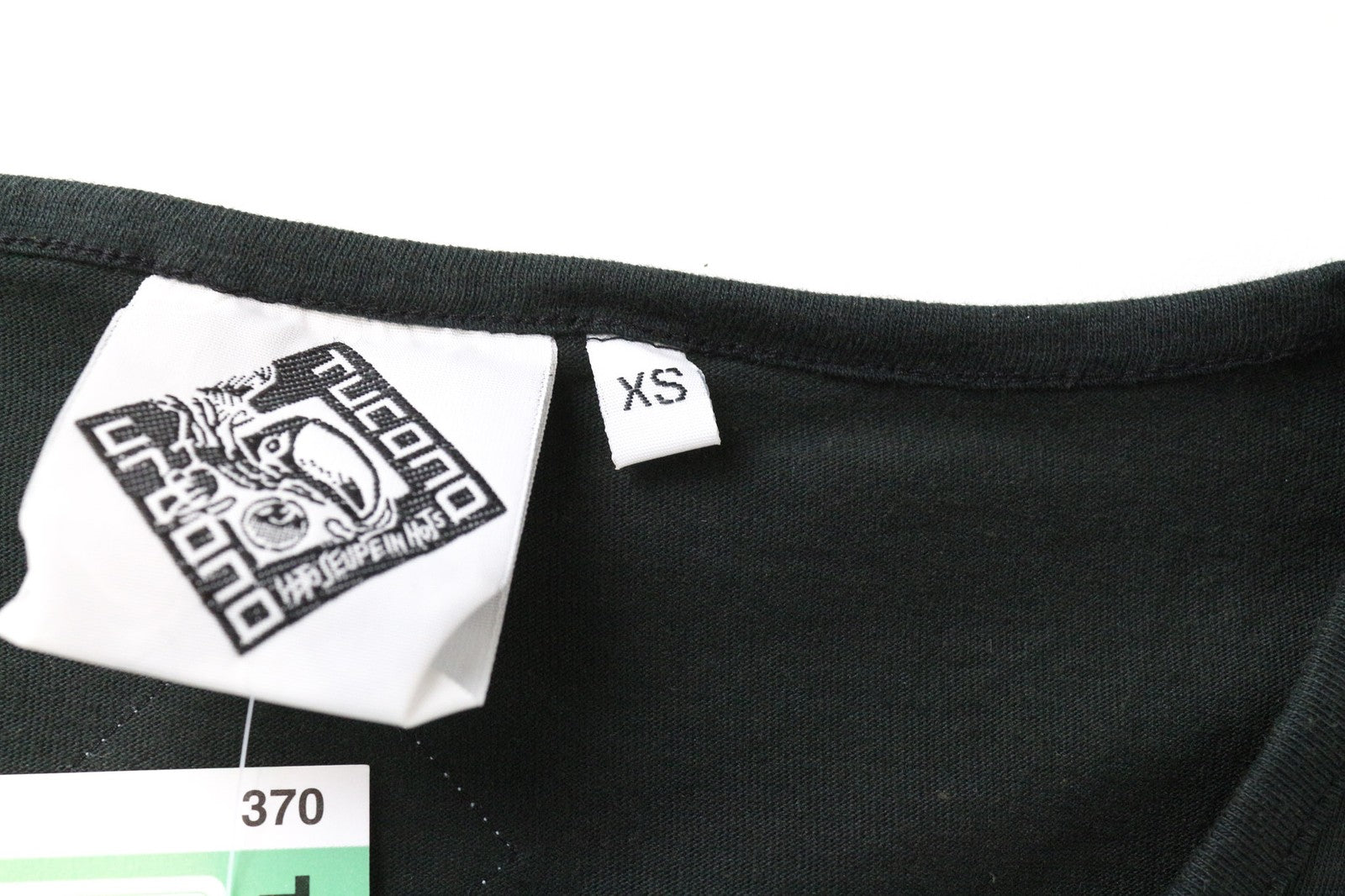 TUCANO URBANO T-TU moteriškas XS dydžio juodas medvilninis ilgomis rankovėmis megztinis 