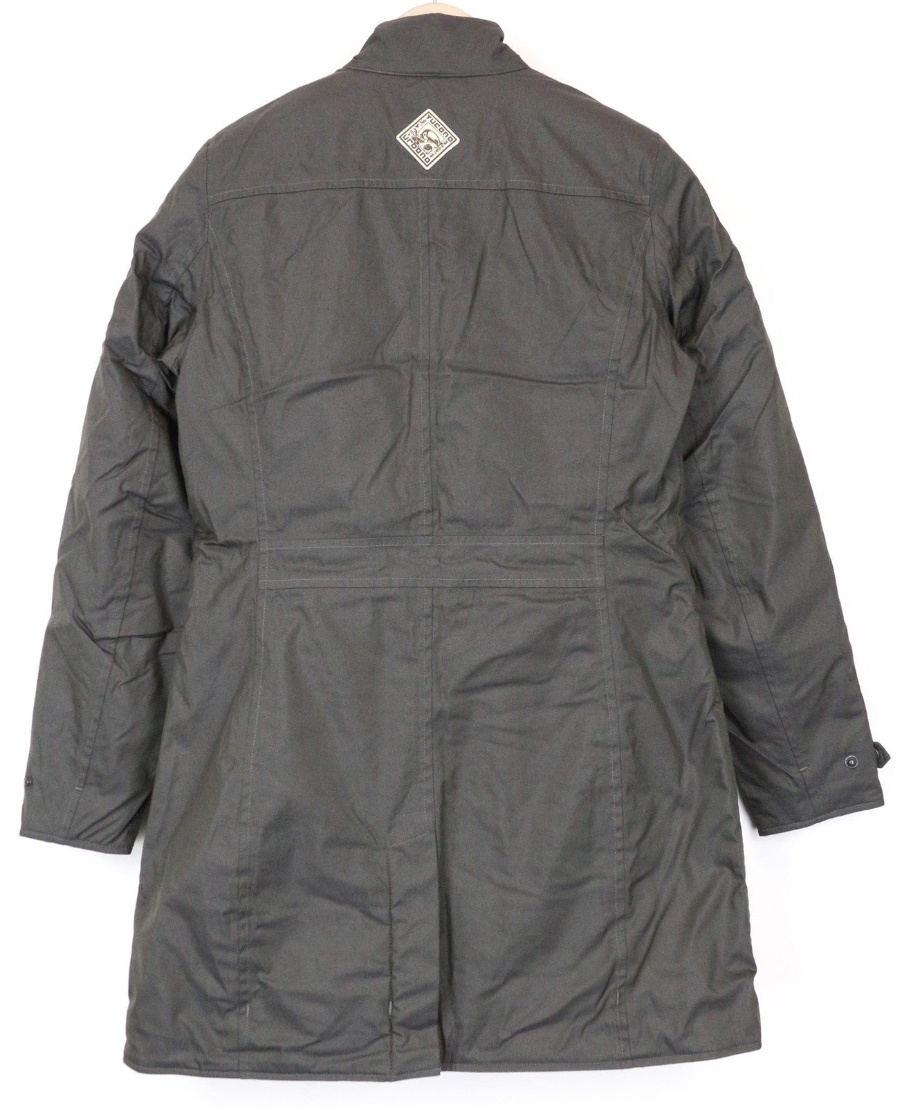 TUCANO URBANO Ksandra moteriška pilka IT40 medvilnės mišinio motociklininko striukė, atspari vandeniui 