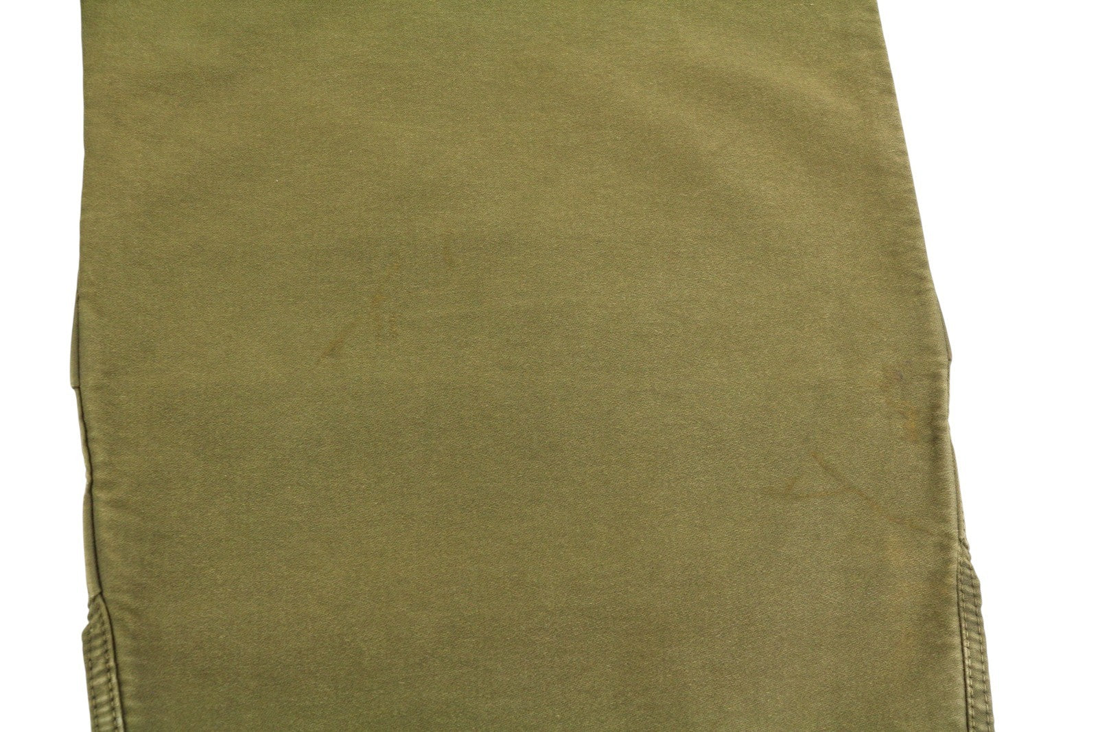 R13 moteriškos kelnės iki kulkšnies, karinės, 30 alyvuogių spalvos, dažyta moleskine, FW25, RRP1199 