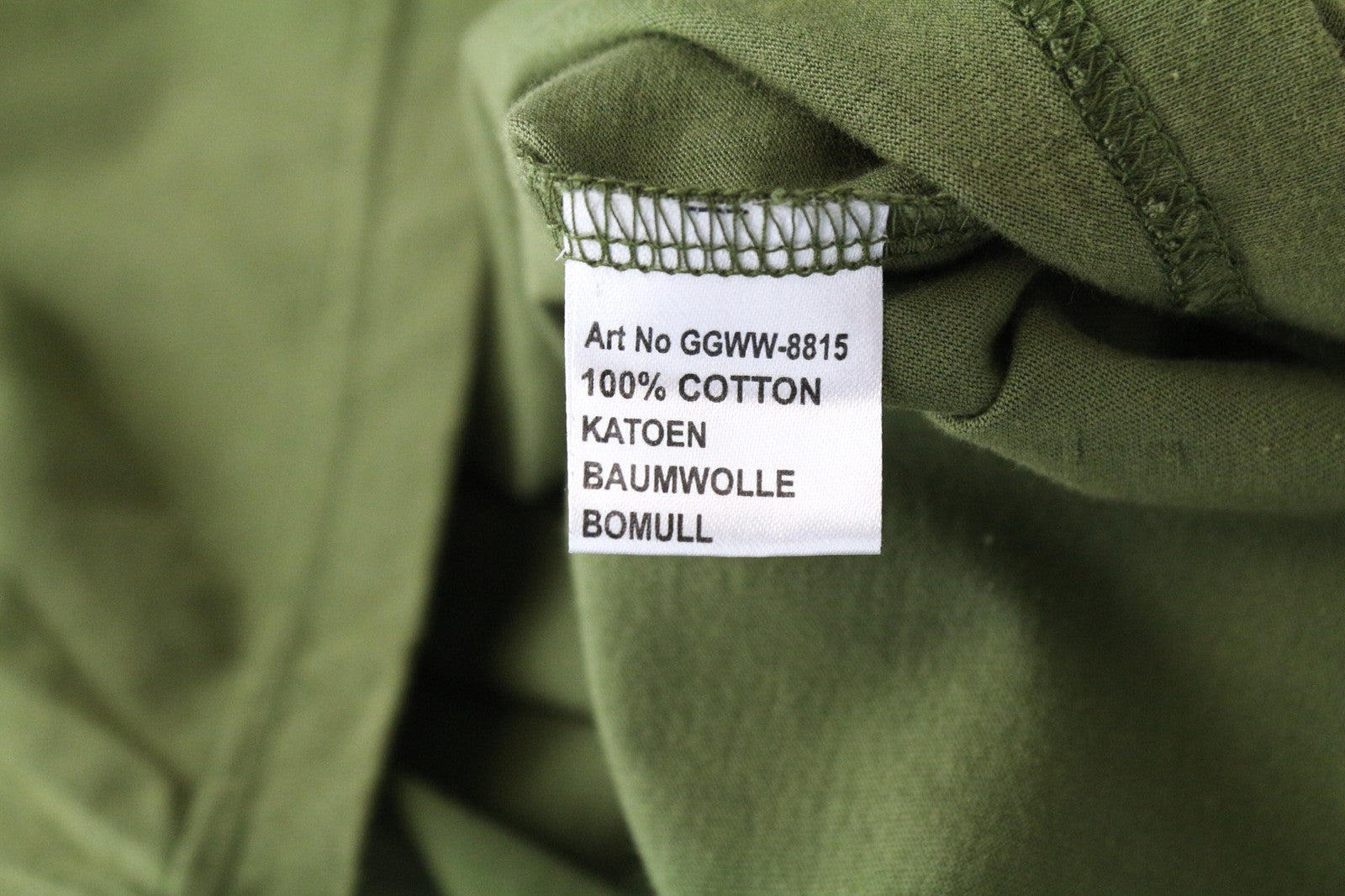 GOOD GENES Men's T-Shirt L Green Cotton Short Sleeve Pullover Casual Tee