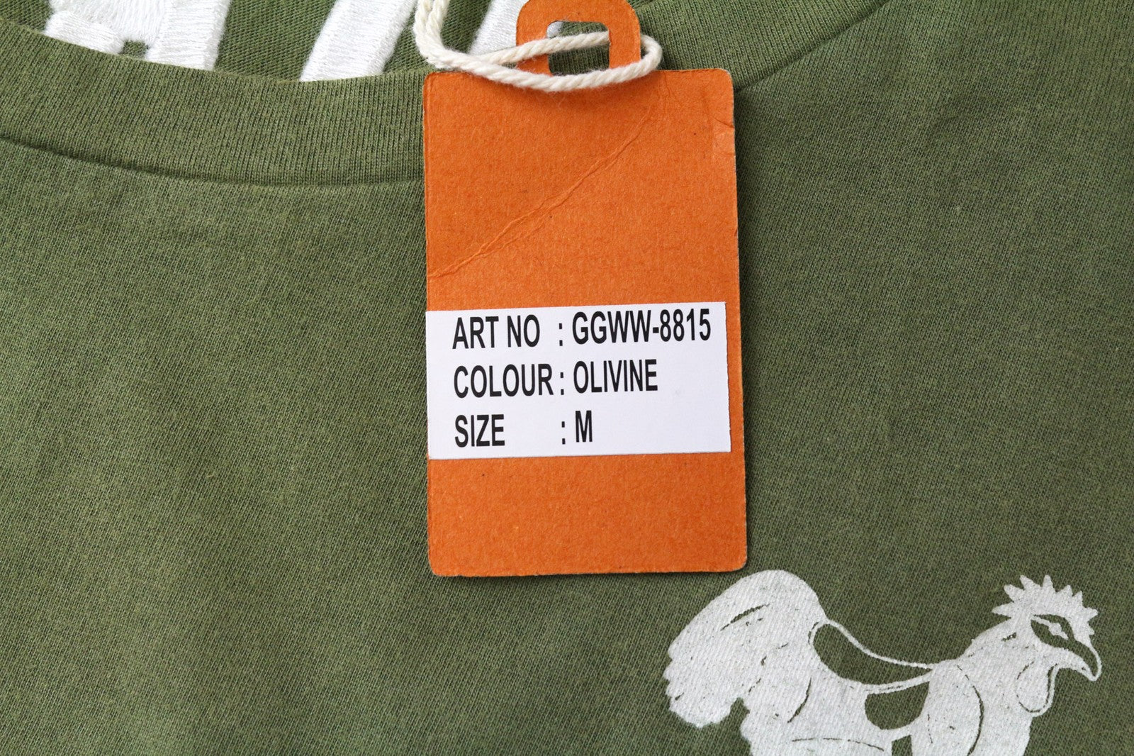 GOOD GENES Men's T-Shirt M Green Cotton Short Sleeve Pullover Logo Tee