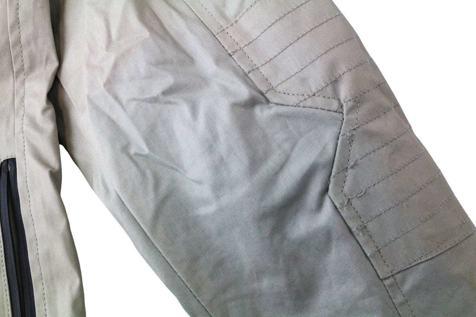 TUCANO URBANO Polette moteriška striukė EU36 šviesiai pilka su medvilniniu pamušalu motociklininko striukė 