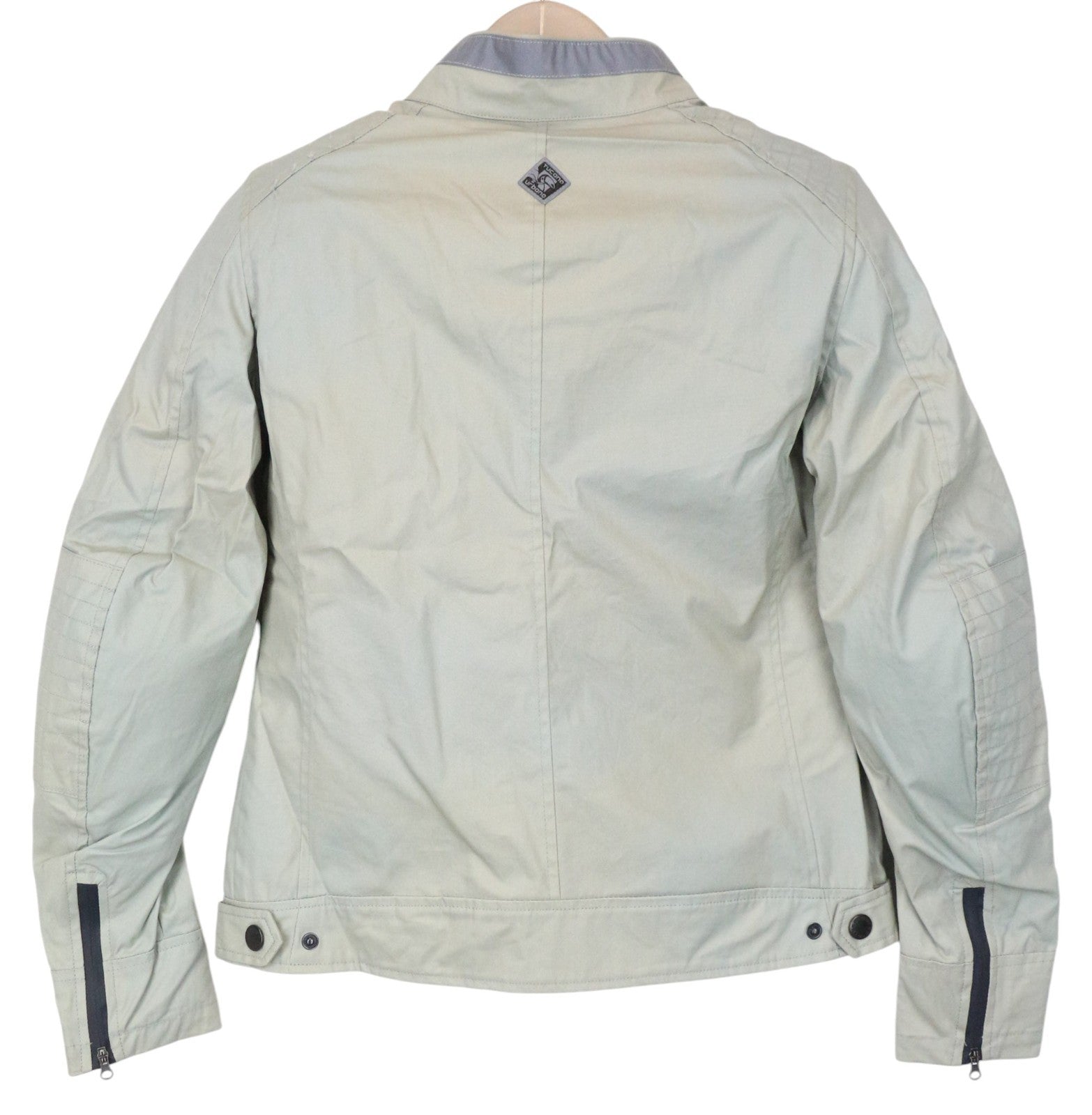 TUCANO URBANO Polette moteriška striukė EU36 šviesiai pilka su medvilniniu pamušalu motociklininko striukė 