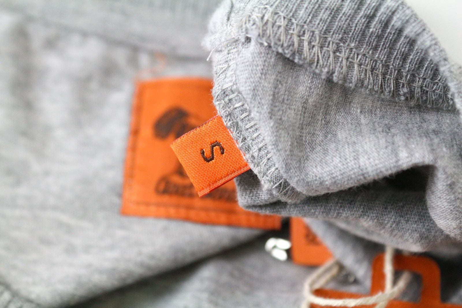 GOOD GENES Men's T-Shirt S Grey Melange Cotton Blend Jersey Crewneck Tee