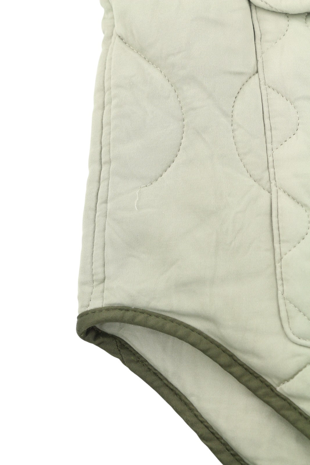 ALLSAINTS Foxi liner moteriškas švarkas EU42 žalias su sagomis ir dygsniuotomis apvalios kaklo kišenėmis 