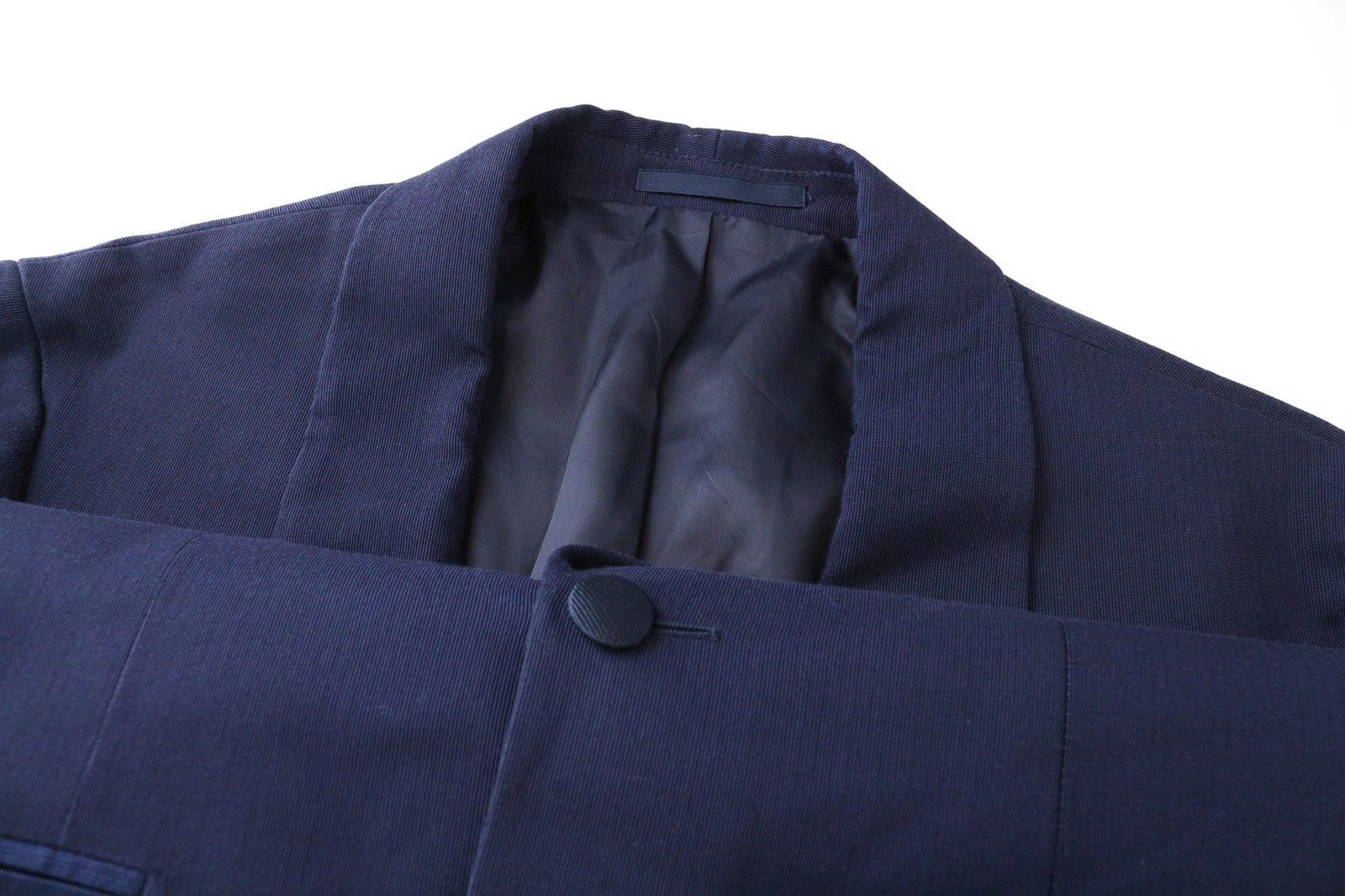 „SUITSUPPLY Manhattan“ vyriškas švarkas, UK38R, plonas medvilnės ir šilko mišinio mėlynas, formalus 