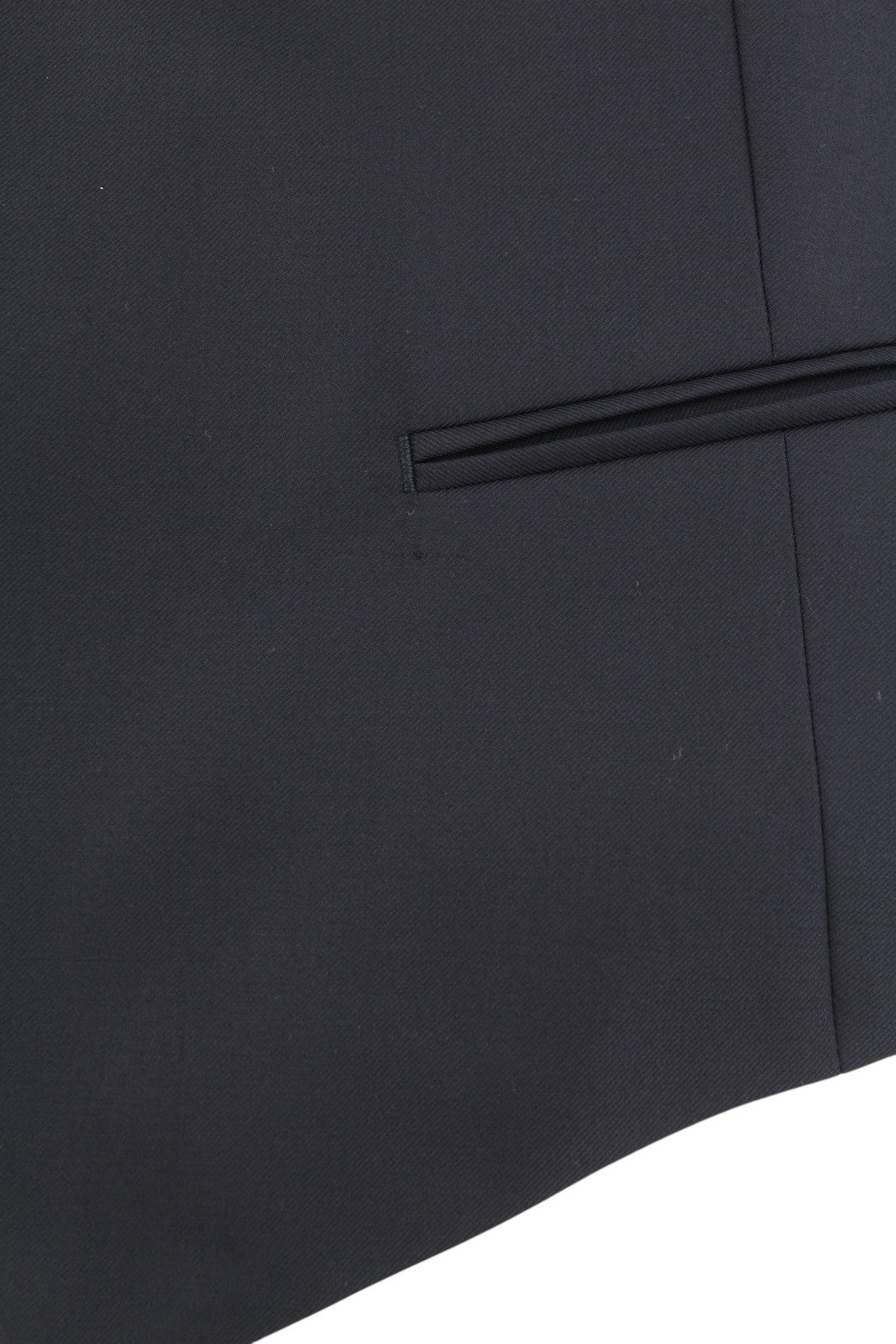 SUITSUPPLY Ferrara vyriška liemenė UK46S tamsiai mėlyna vilnonė oficiali liemenė su sagomis 