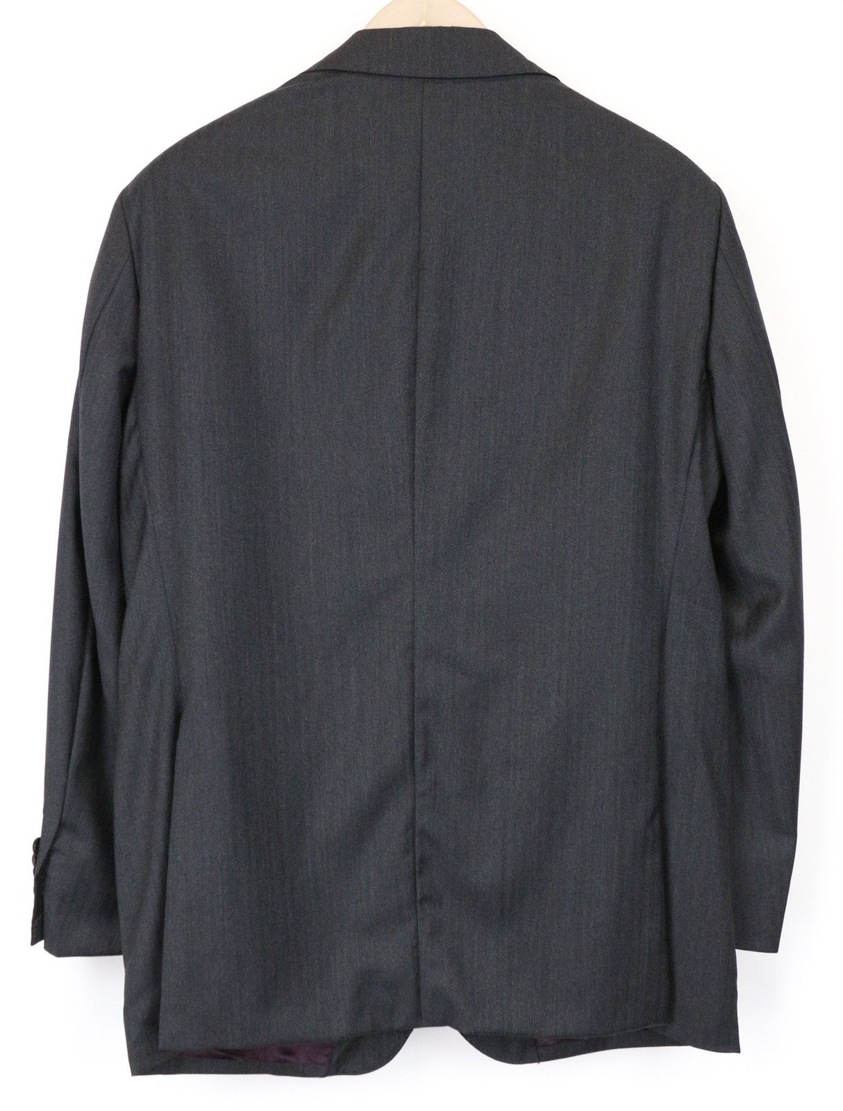 SUITSUPPLY Lazio vyriškas švarkas UK38S pilkos vilnos silkės kaulo plonas klasikinis kostiumas 