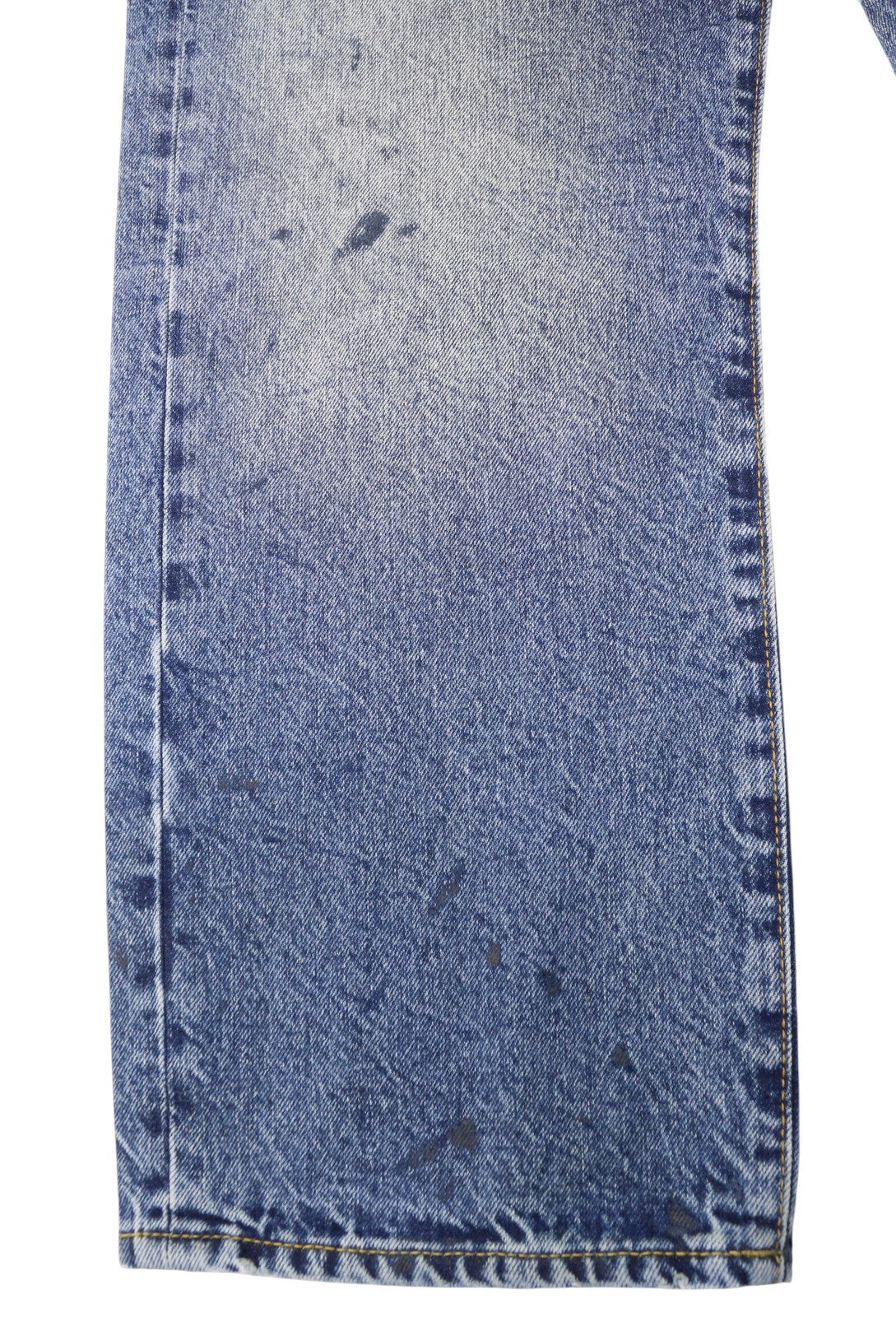 R13 Boyfriend moteriški džinsai, 30, Jasper, tiesus kirpimas, ūsai, išblukę iki kulkšnies, mėlyni, PF25 