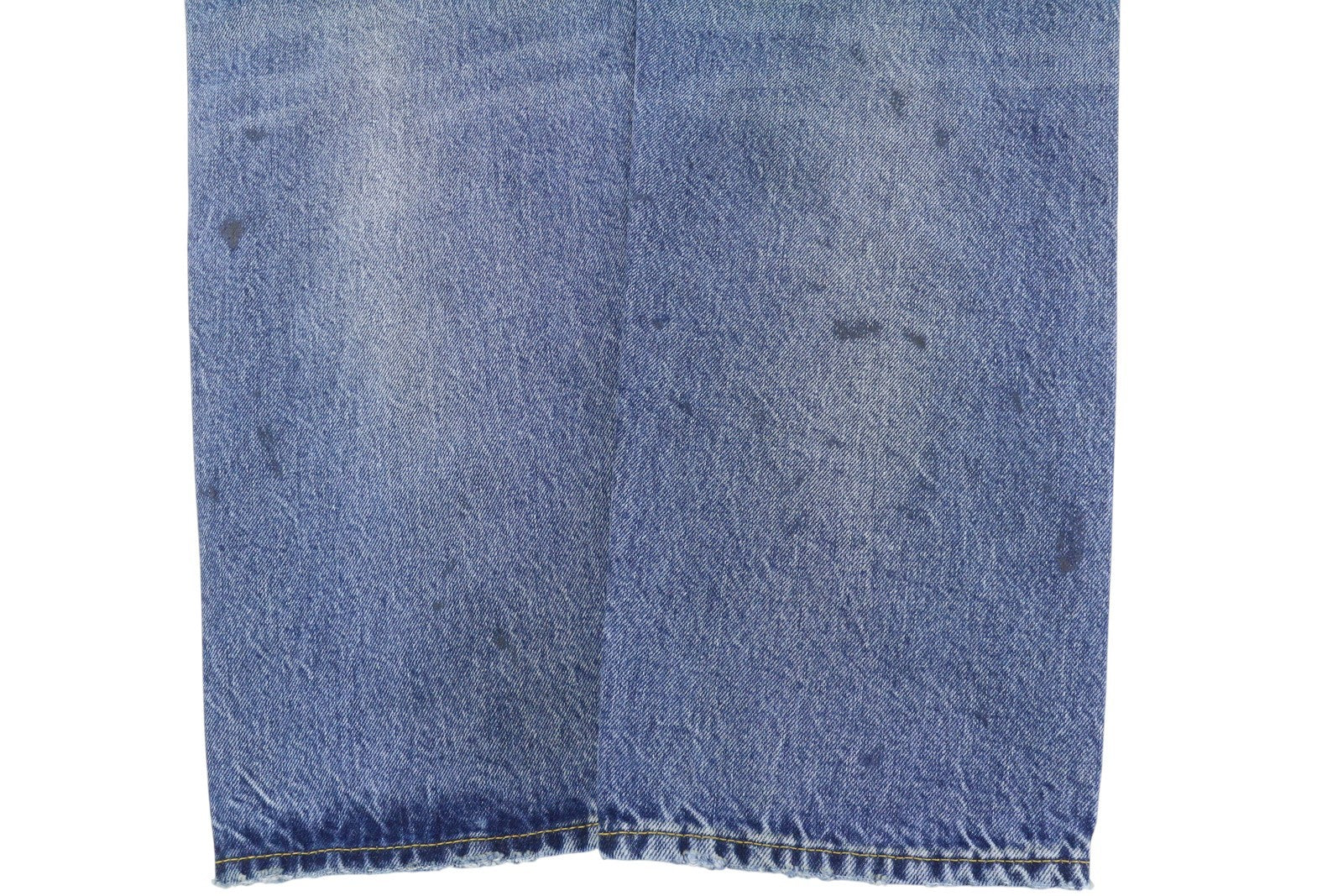 R13 Boyfriend moteriški džinsai 26 Jasper Straight Fit ūsai iki kulkšnies mėlyni PF25 