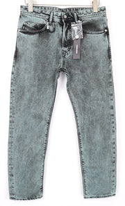 DIESEL D-Buster-CO 00SJ7S vyriški džinsai W29 mėlyni, ploni, siaurėjantys, netamprūs 