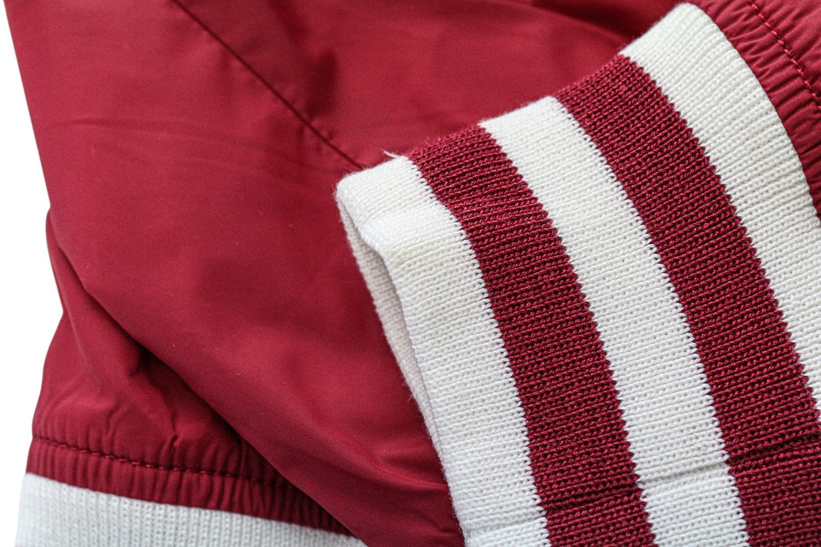 RICHMOND vyriška striukė IT52 raudona sportinė dizainerio neperšlampama striukė su dryžuotu briaunuotu pamušalu 