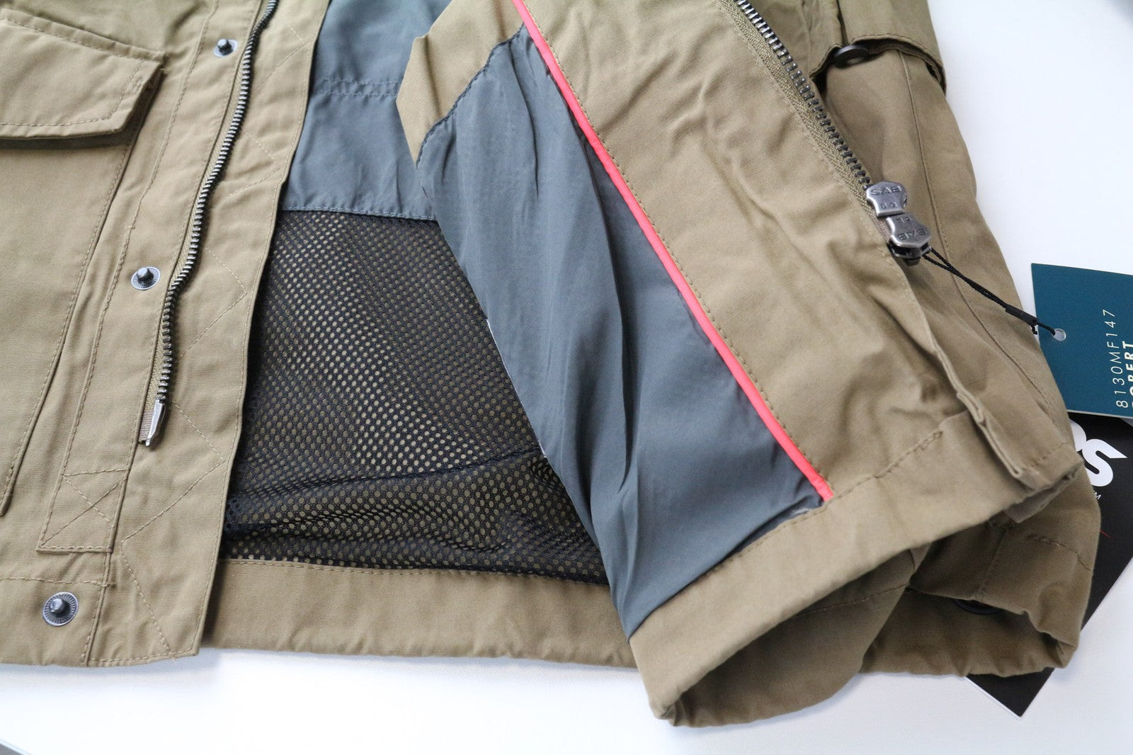 TUCANO URBANO Robert vyriška striukė IT48 smėlio spalvos, vandeniui atspari, kvėpuojanti, motociklams 