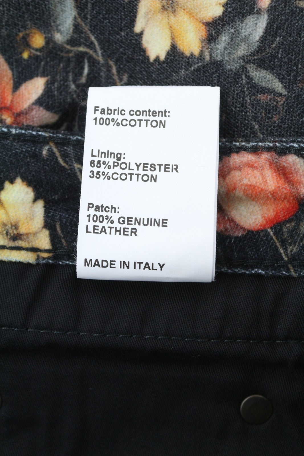 R13 berniukiški tiesūs moteriški džinsai 28 mėnulio žiedlapių aksominiai gėlių rašto trumpi FW25 