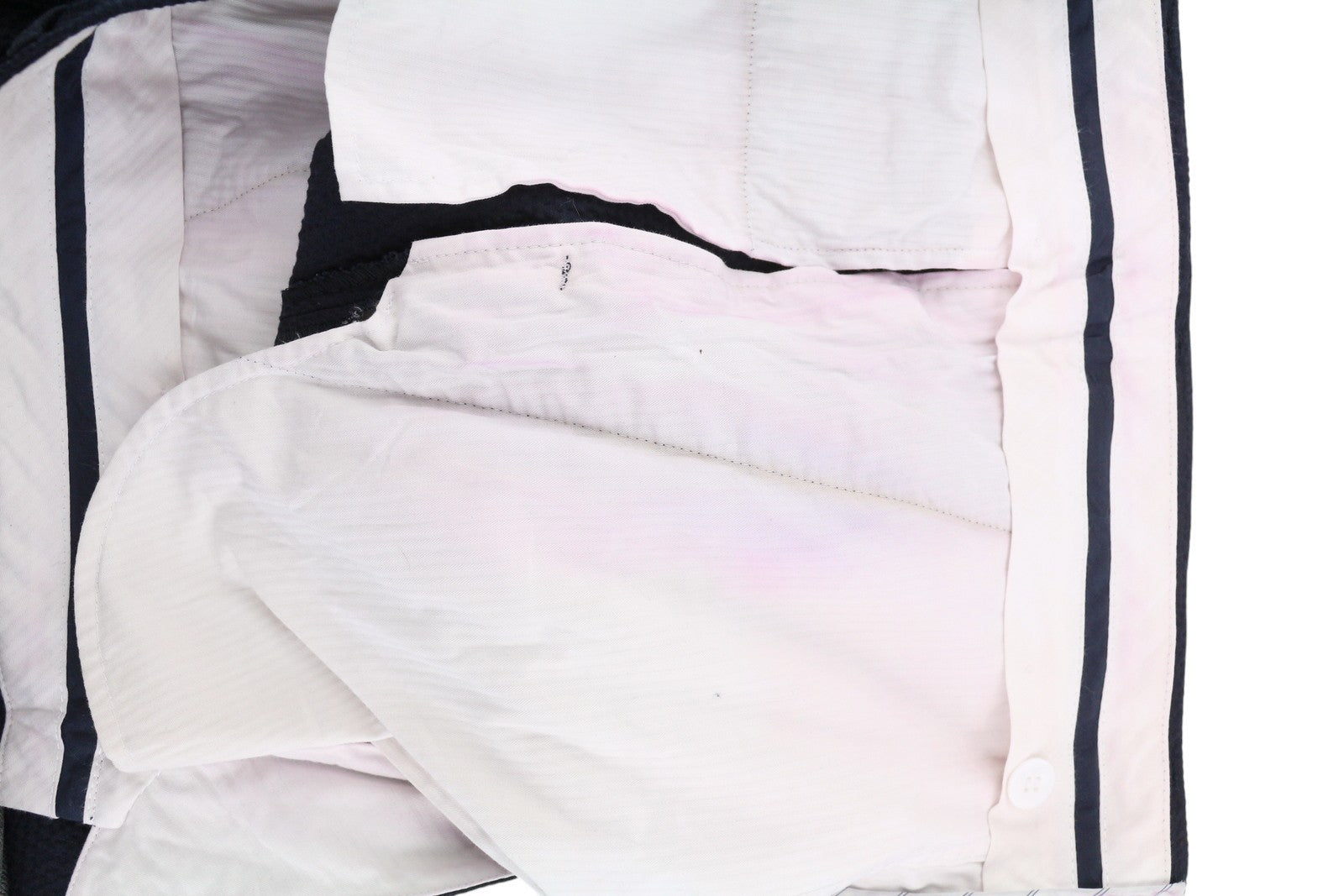 SUITSUPPLY Brescia Slim Fit vyriškos kelnės UK36R tamsiai mėlynos su tekstūriniu užtrauktuku 